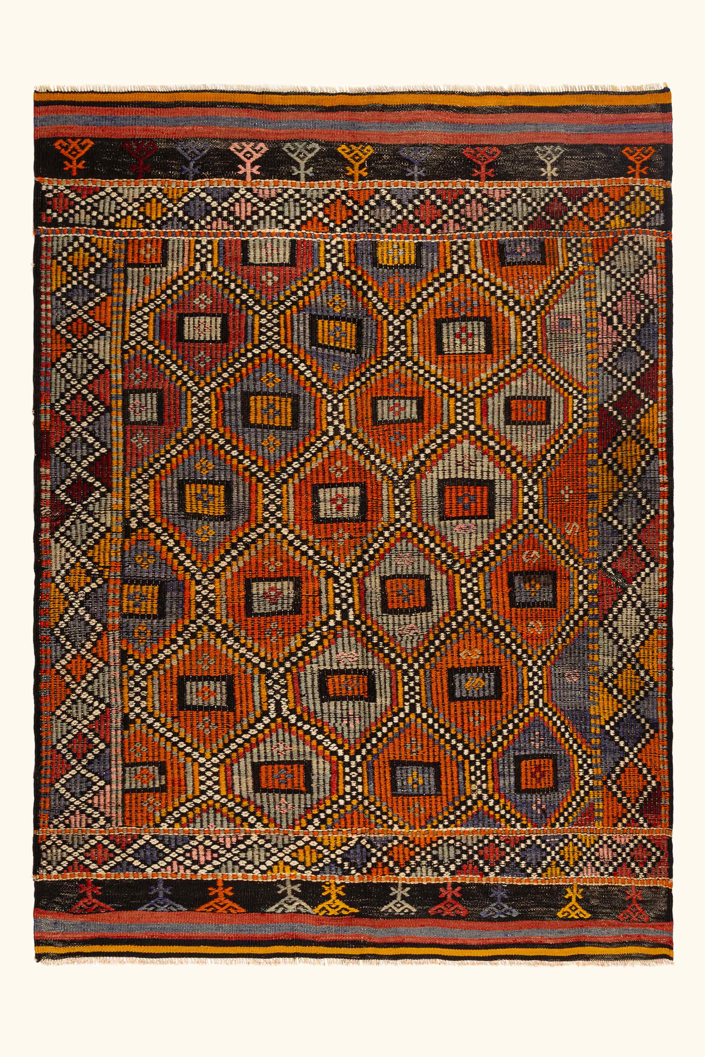 USAK Vintage Kilim 165x122cm