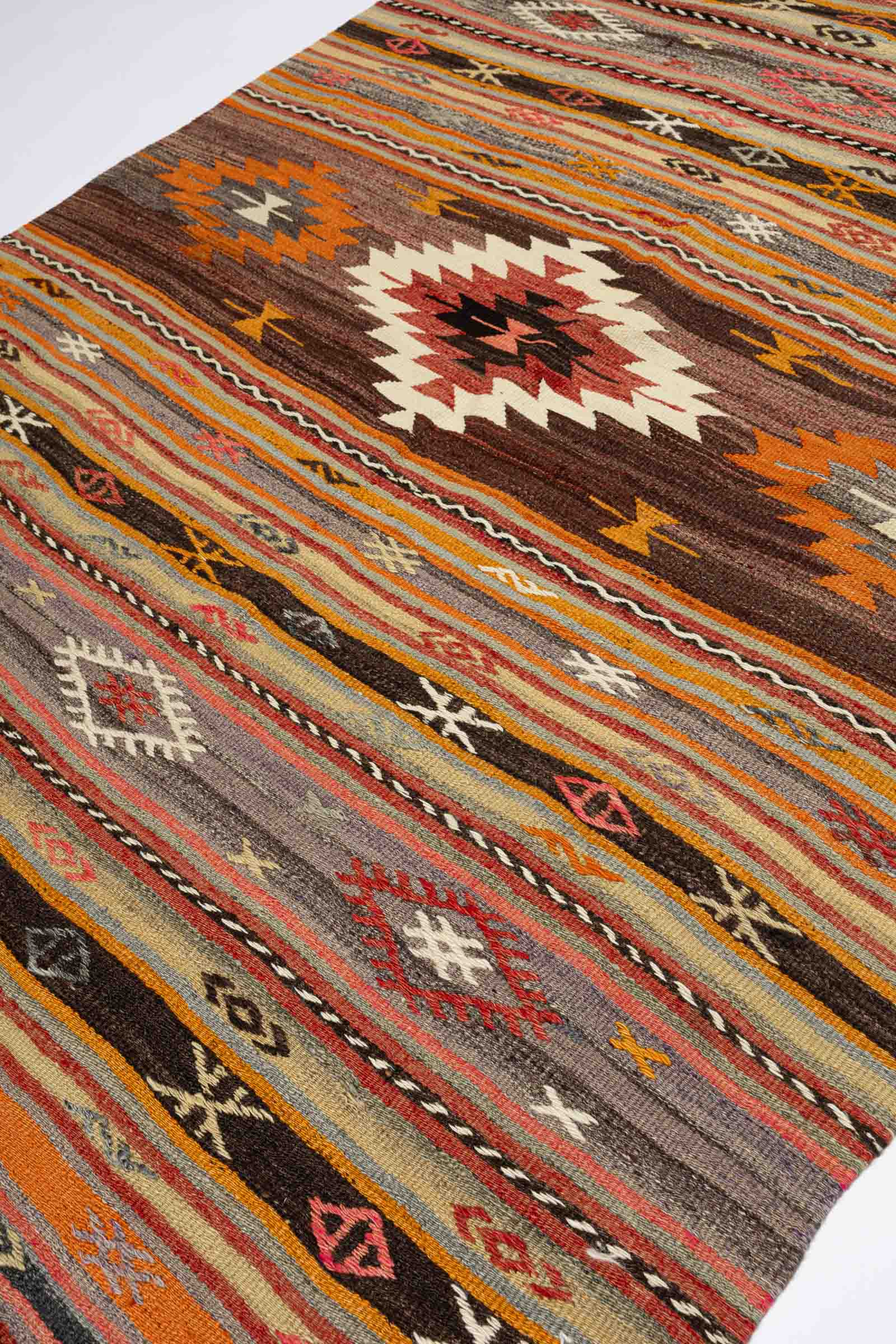 DENIZLI Vintage Kelim 210x125cm