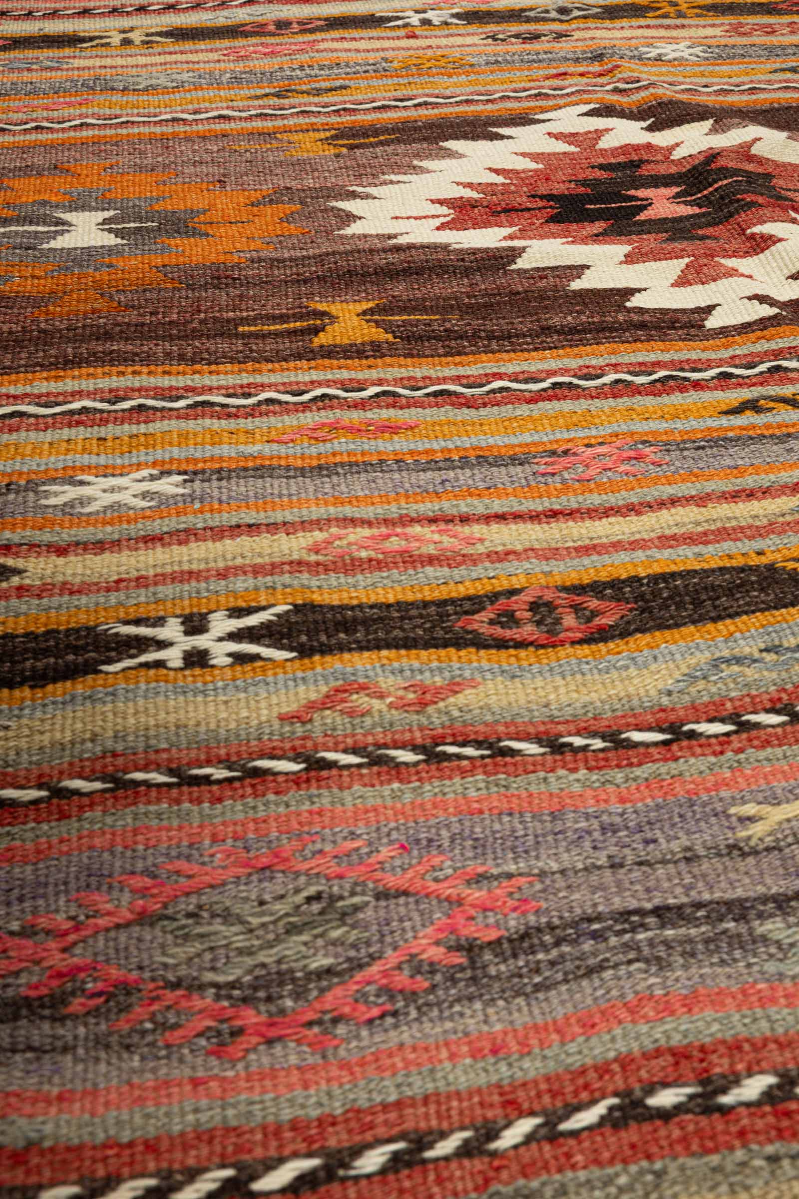 DENIZLI Vintage Kelim 210x125cm