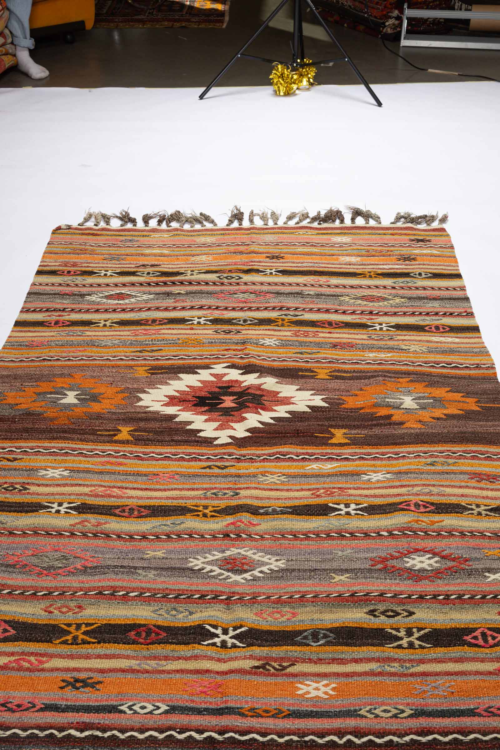 DENIZLI Vintage Kelim 210x125cm