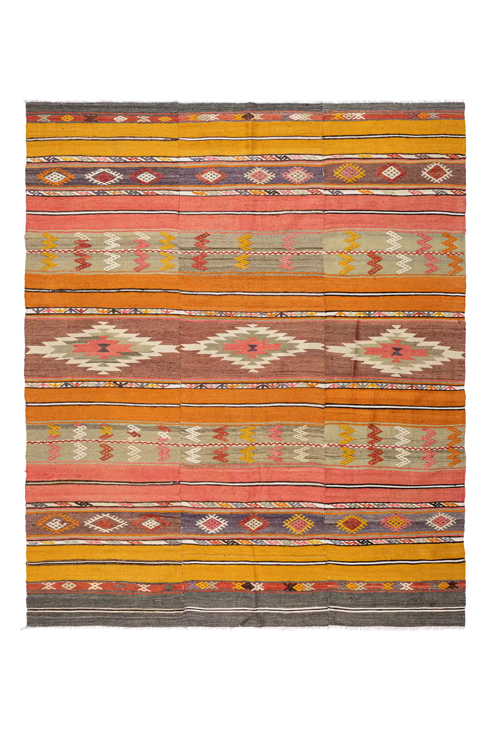 DENIZLI Vintage Kelim 188x165cm