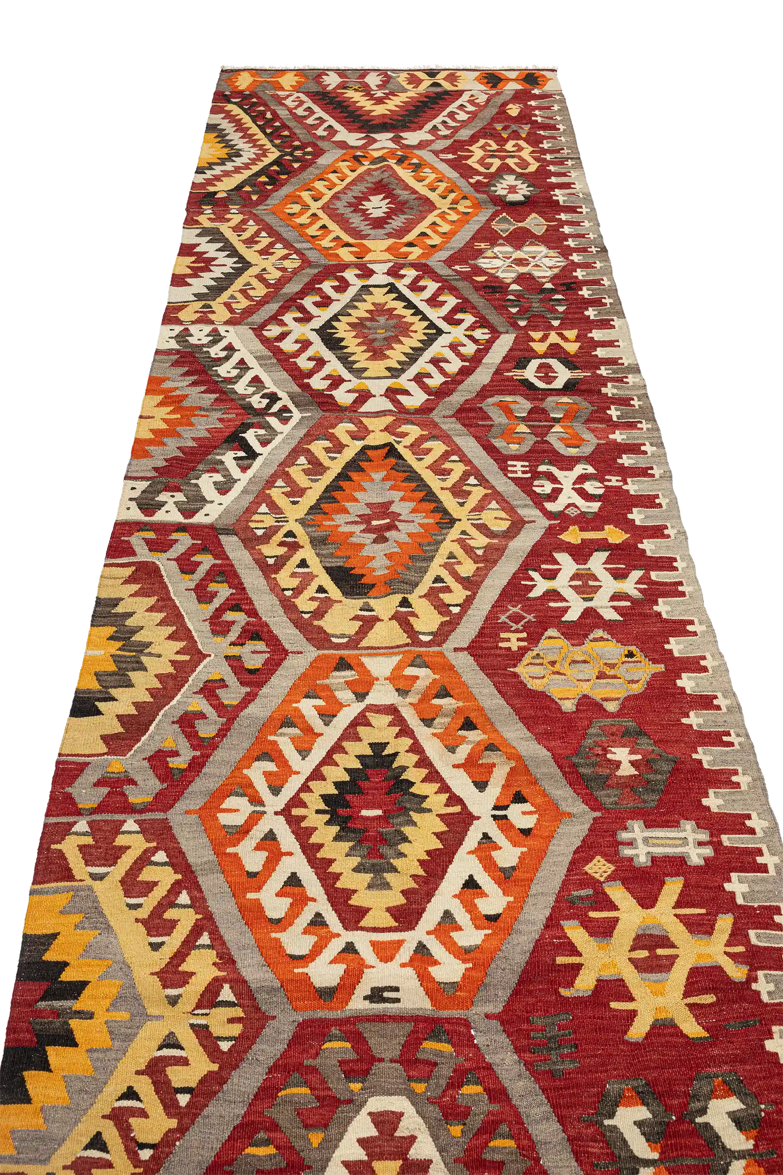 KULA Yörük vintage kilim 325x97cm