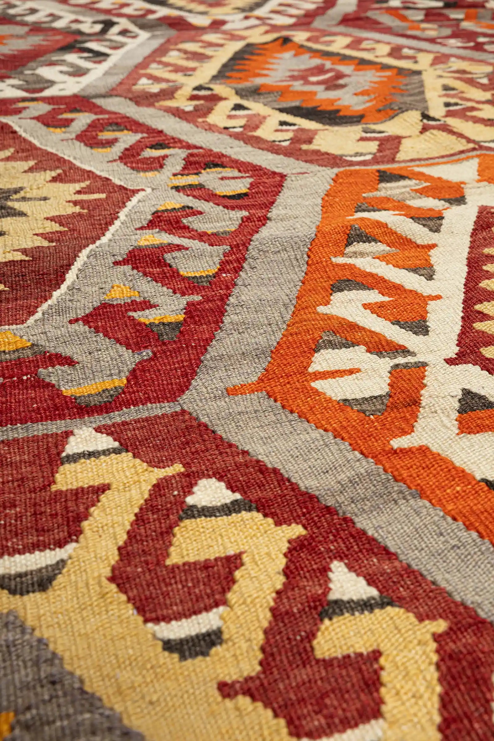 KULA Yörük vintage kilim 325x97cm