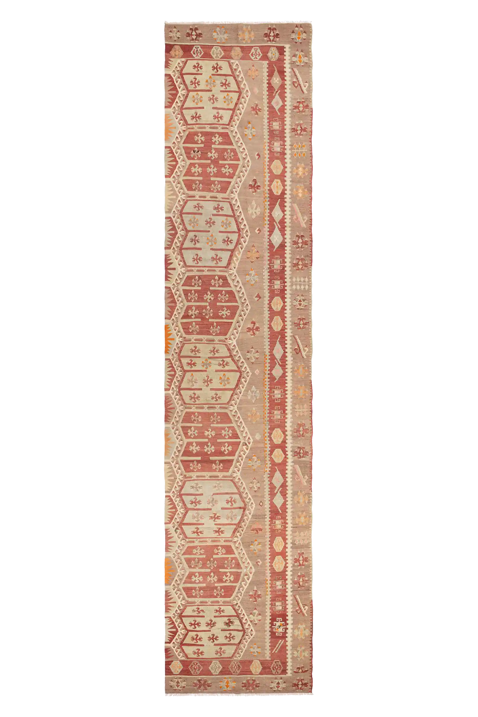 KAYSERI vintage kilim 390x82cm