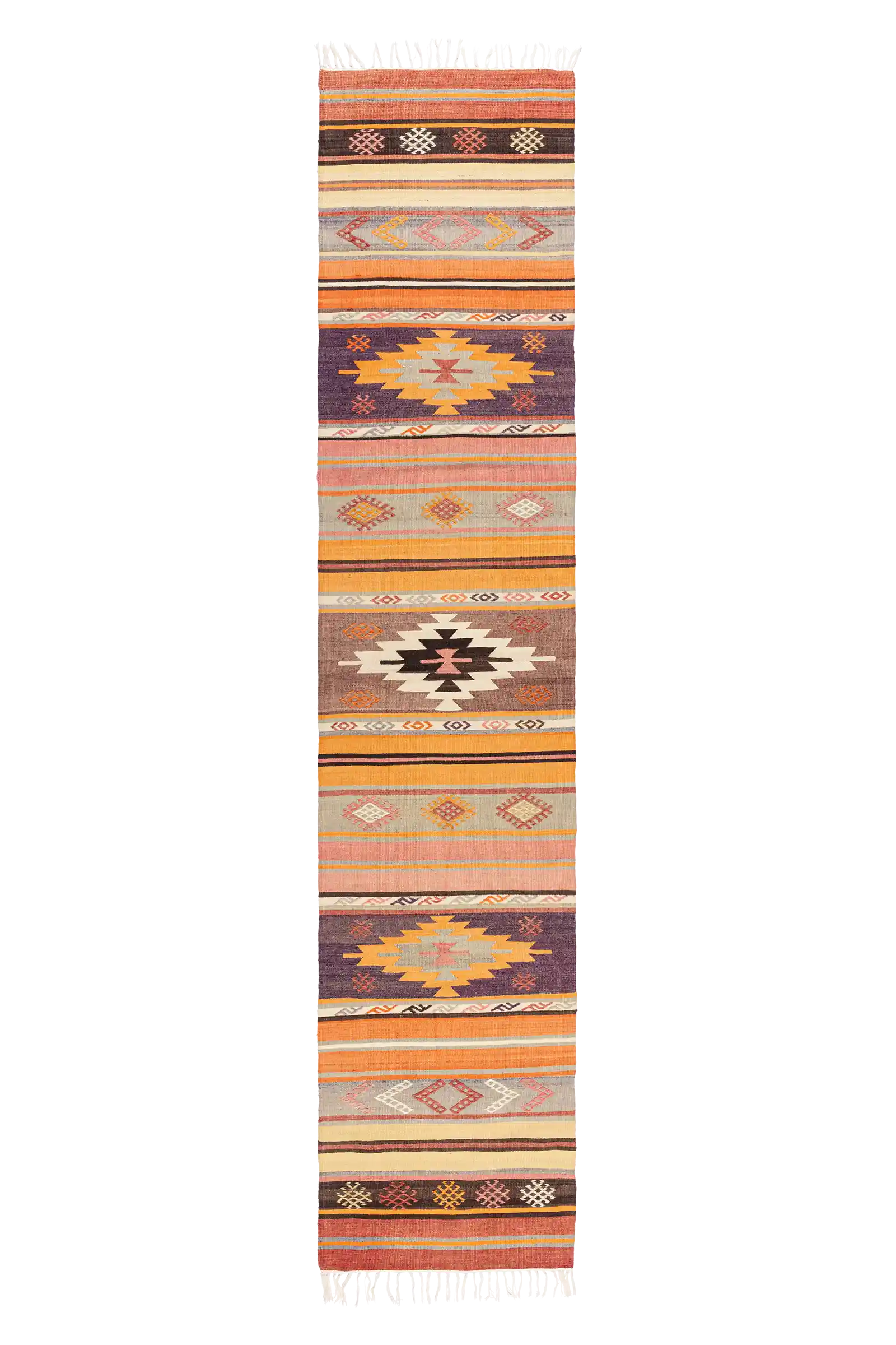 DENIZLI Vintage Kilim 310x62cm