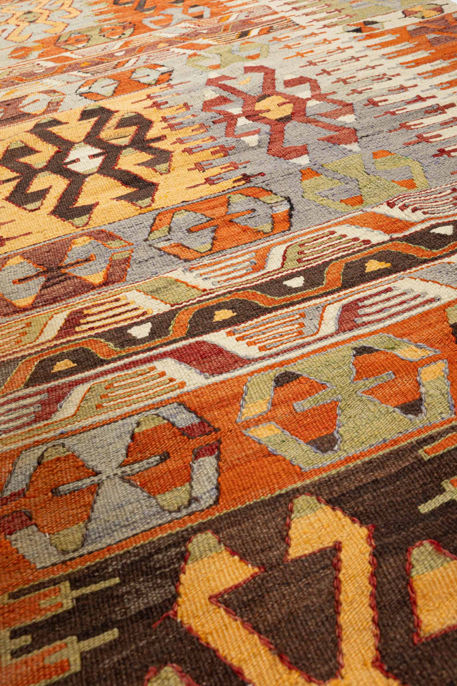 CAL Vintage Kilim 255x87cm