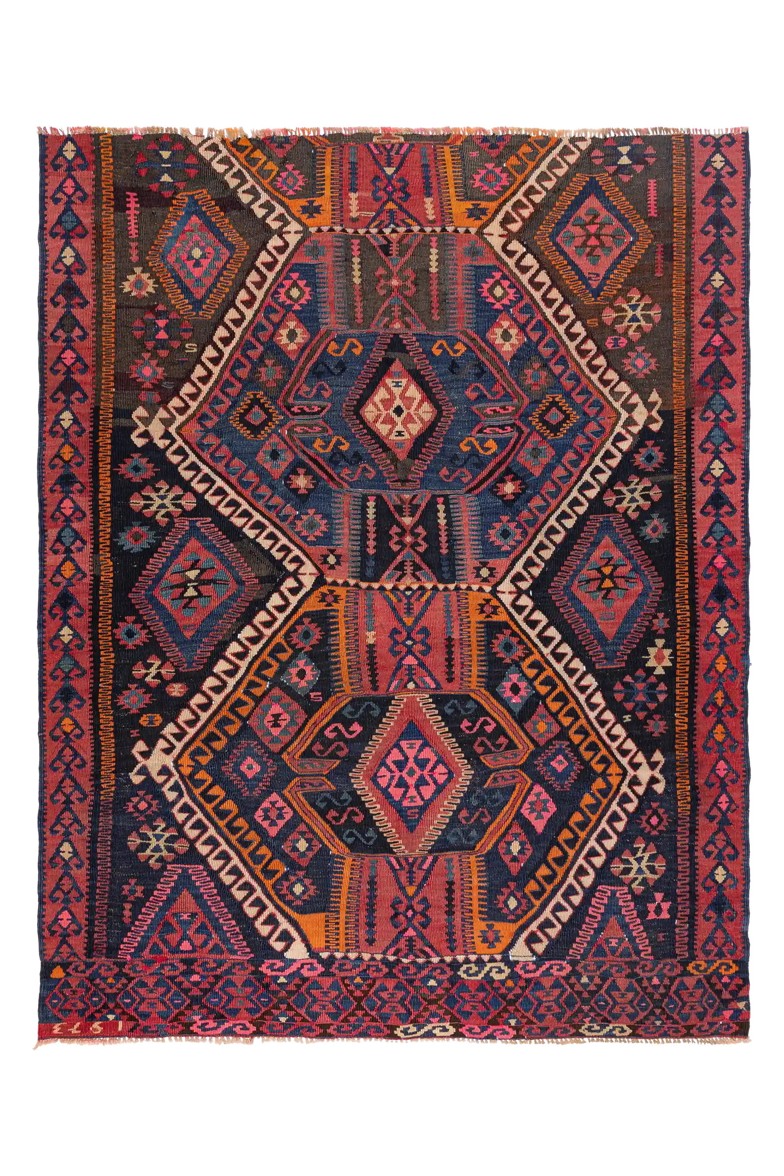 HAKKARI Vintage Kelim 159x123cm