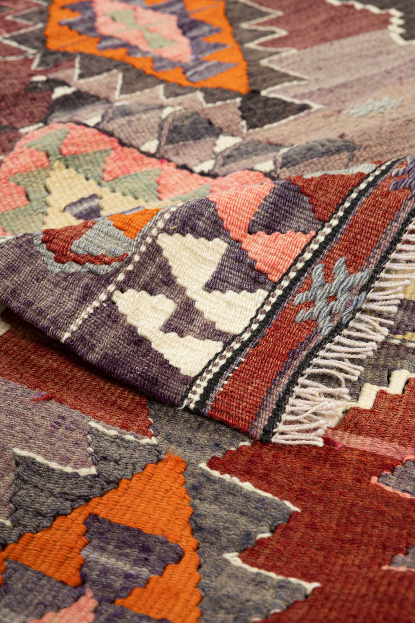 BALIKESIR Vintage Kelim 120x65cm