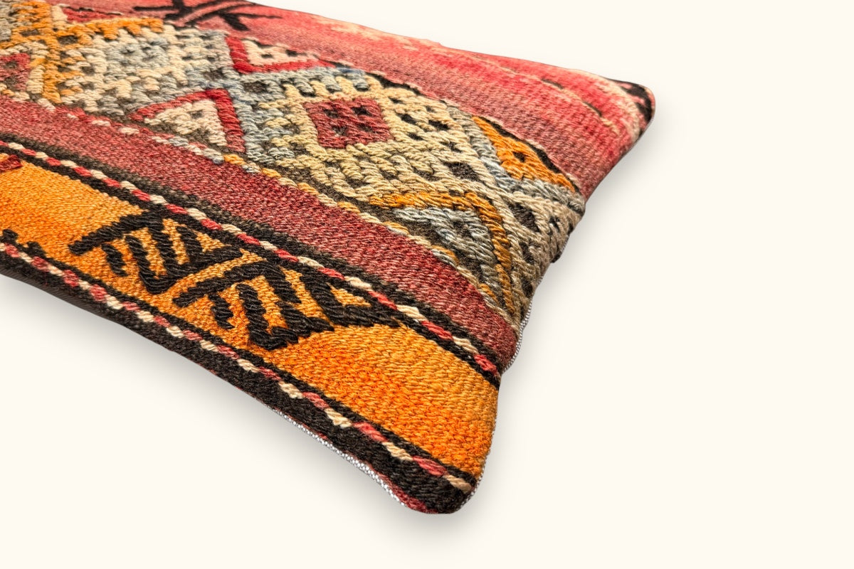 ALYA Vintage Kelim Kissen 50x30cm