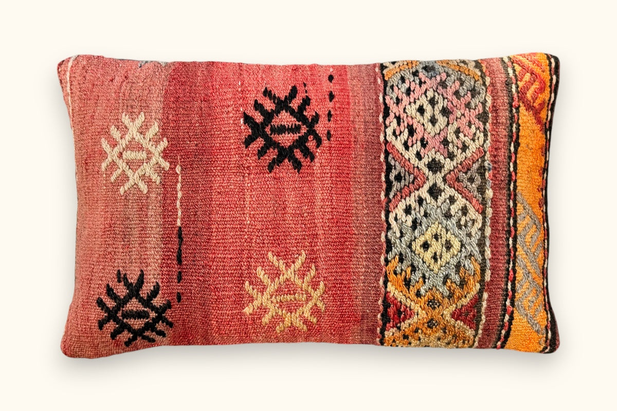 ASLI Vintage Kilim Cushion 50x30cm