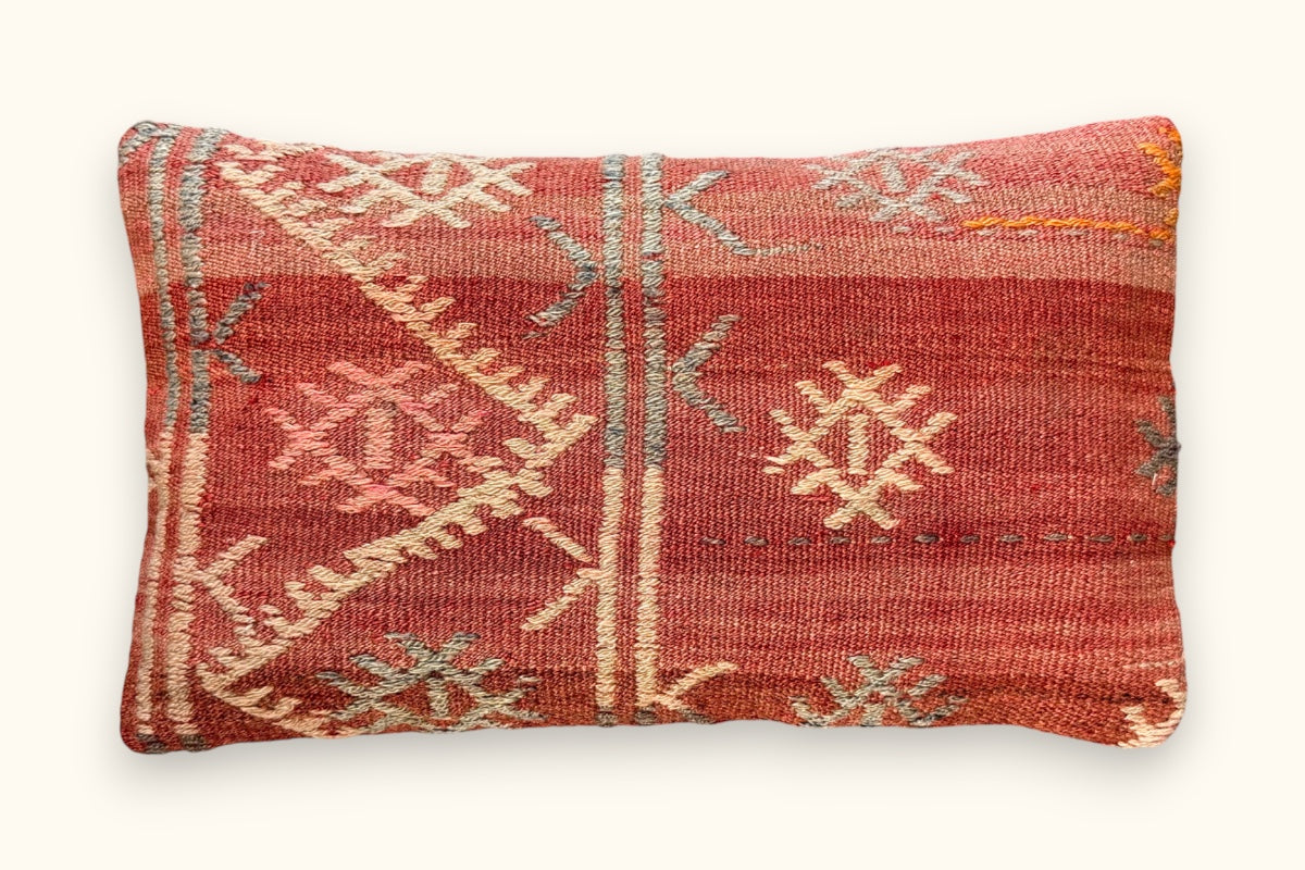 AYLIN vintage kilim cushion 50x30cm