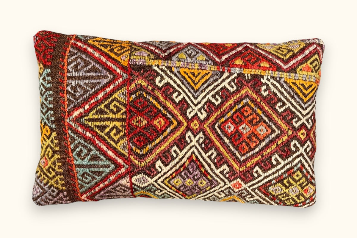 DERIN vintage kilim cushion 50x30cm