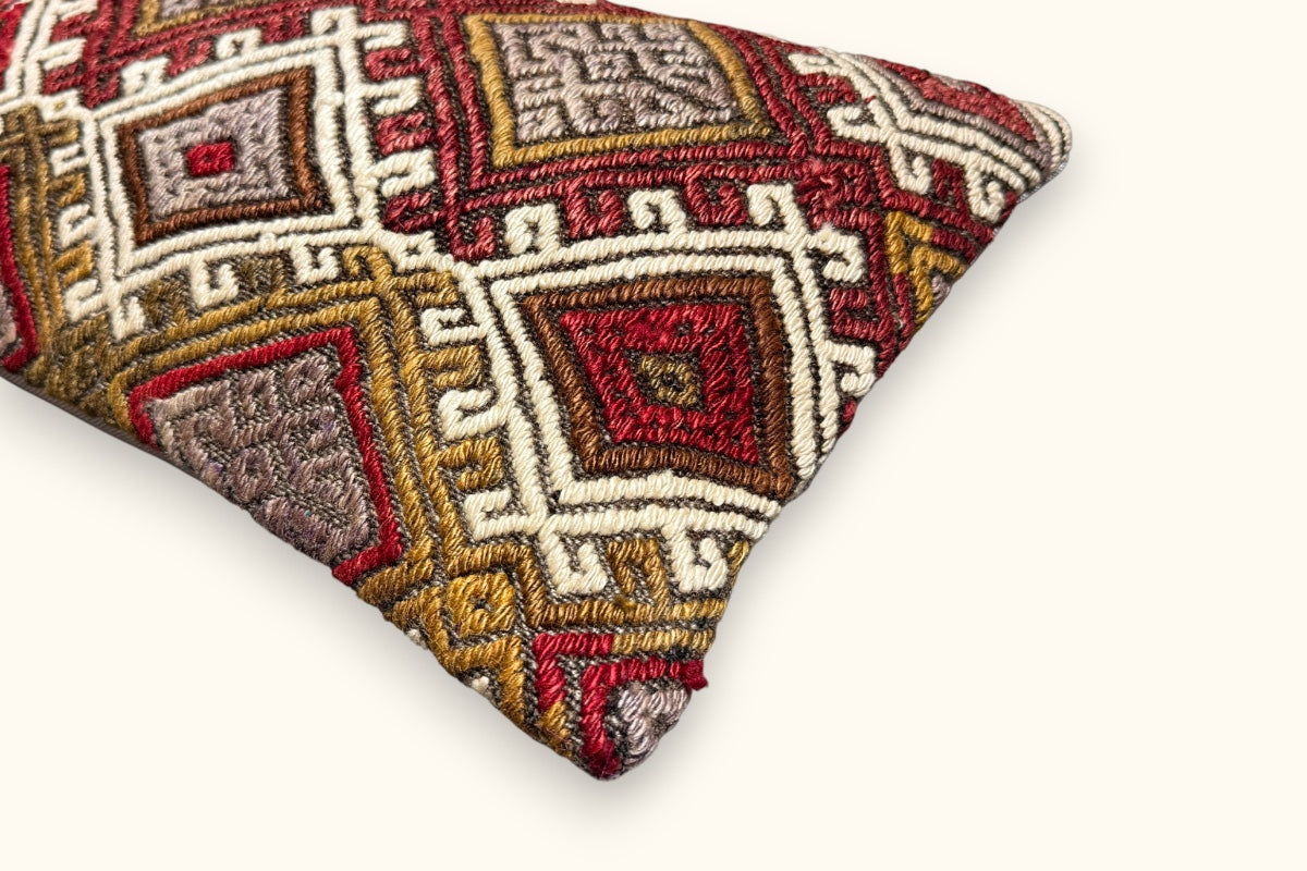 DILARA vintage kilim cushion 50x30cm