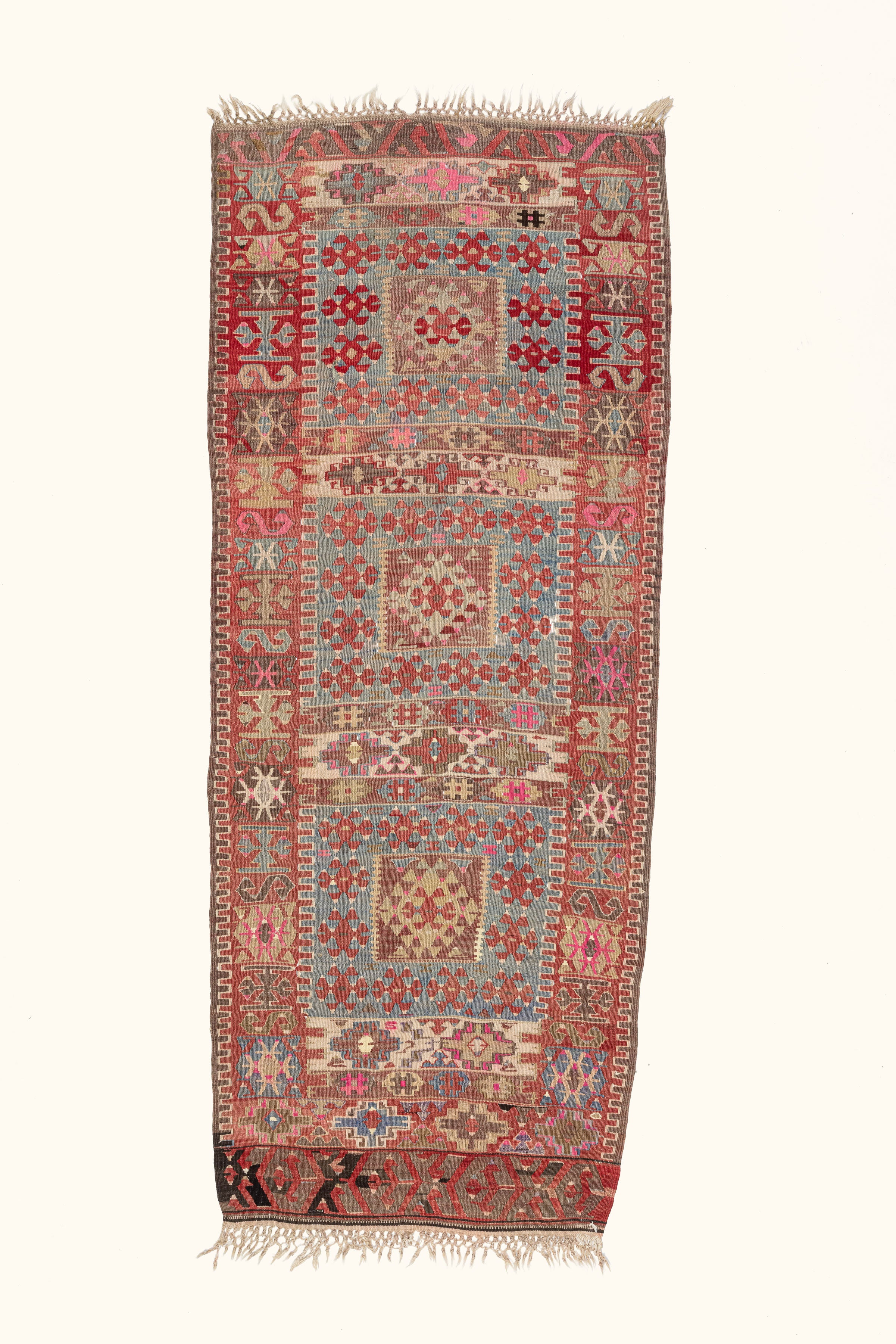 USAK Vintage Kelim 225x113cm - Wild Heart Free Soul