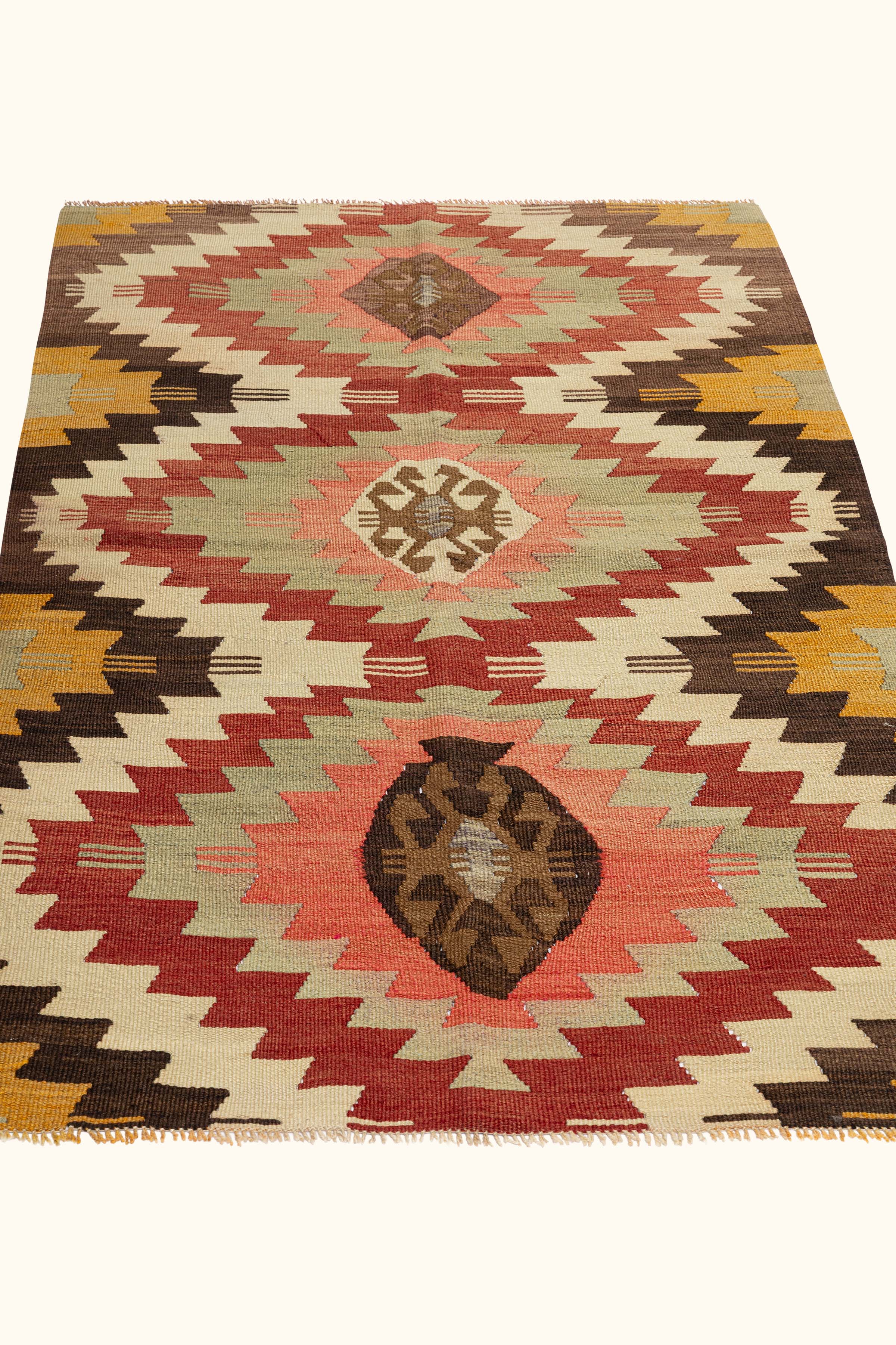 DENIZLI Vintage Kelim 160x92cm