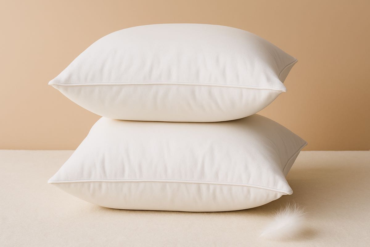Füllkissen aus Federn