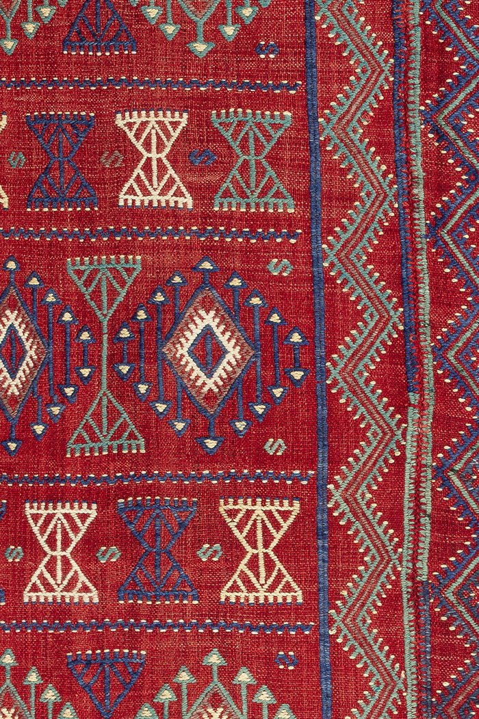 ADANA Vintage Cicim Kelim 263x153cm - Wild Heart Free Soul