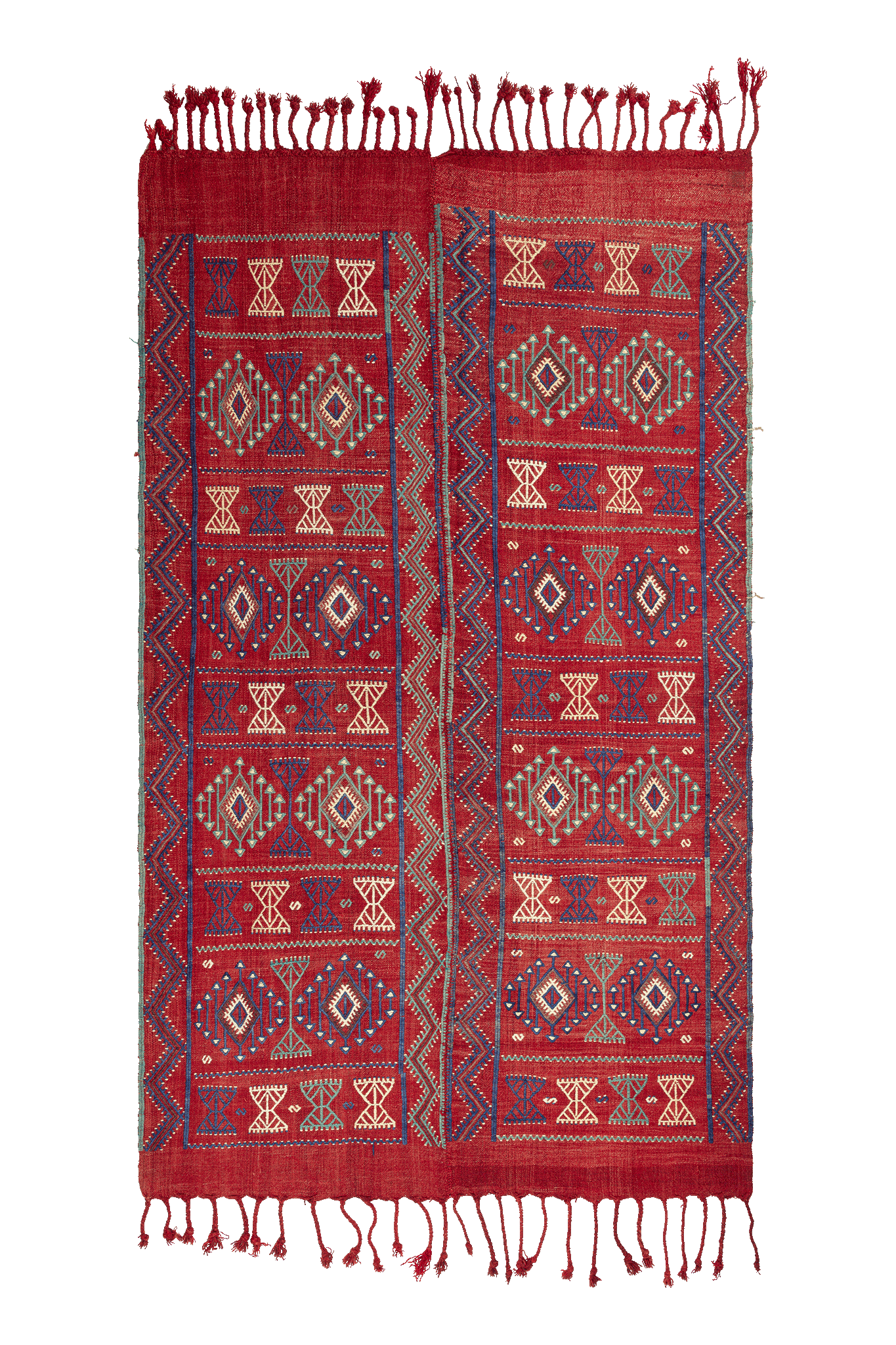 ADANA Vintage Cicim Kelim 263x153cm - Wild Heart Free Soul