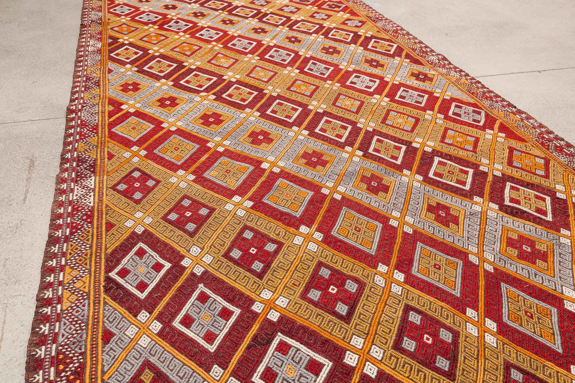 AFYON Vintage Kilim 296x139cm - Wild Heart Free Soul