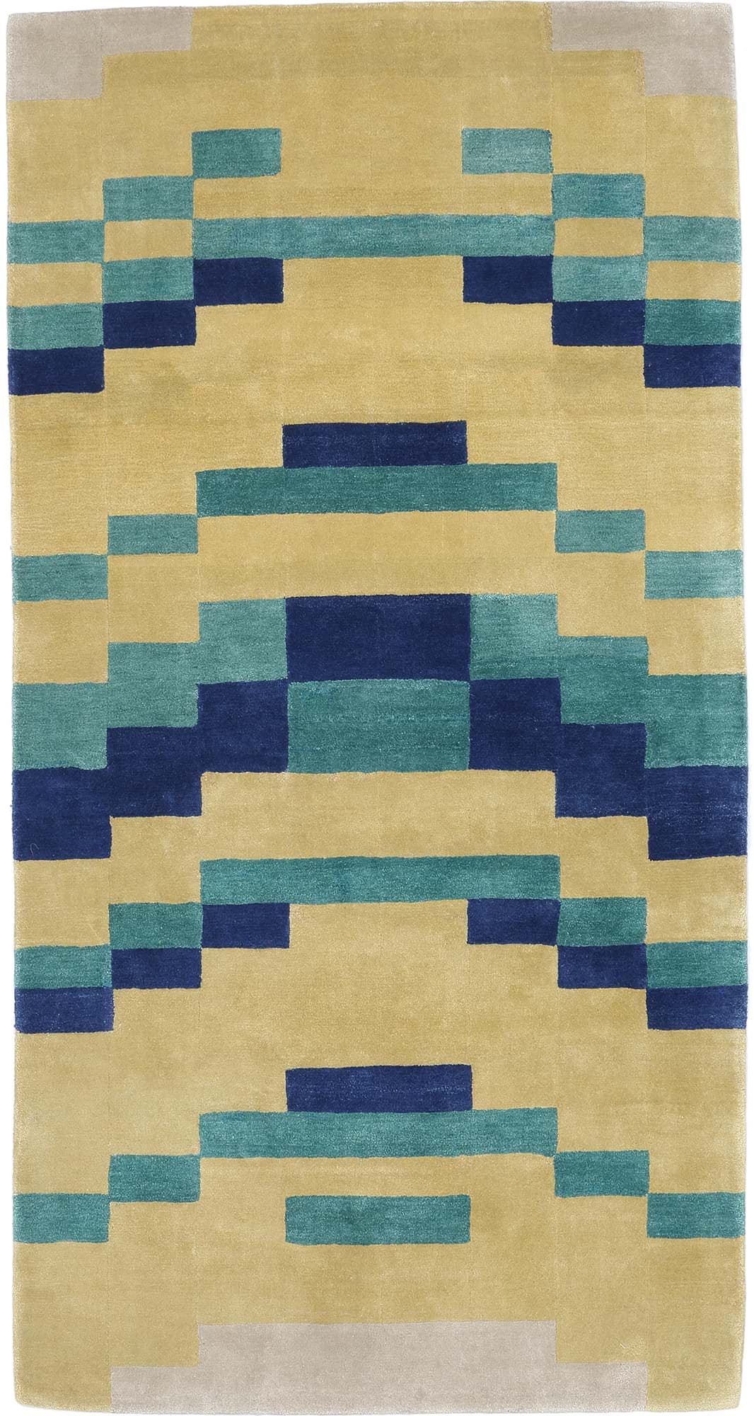 Anni Albers Bauhaus Teppich 'TEMPLE EMANU - EL' 170x90 cm - Wild Heart Free Soul