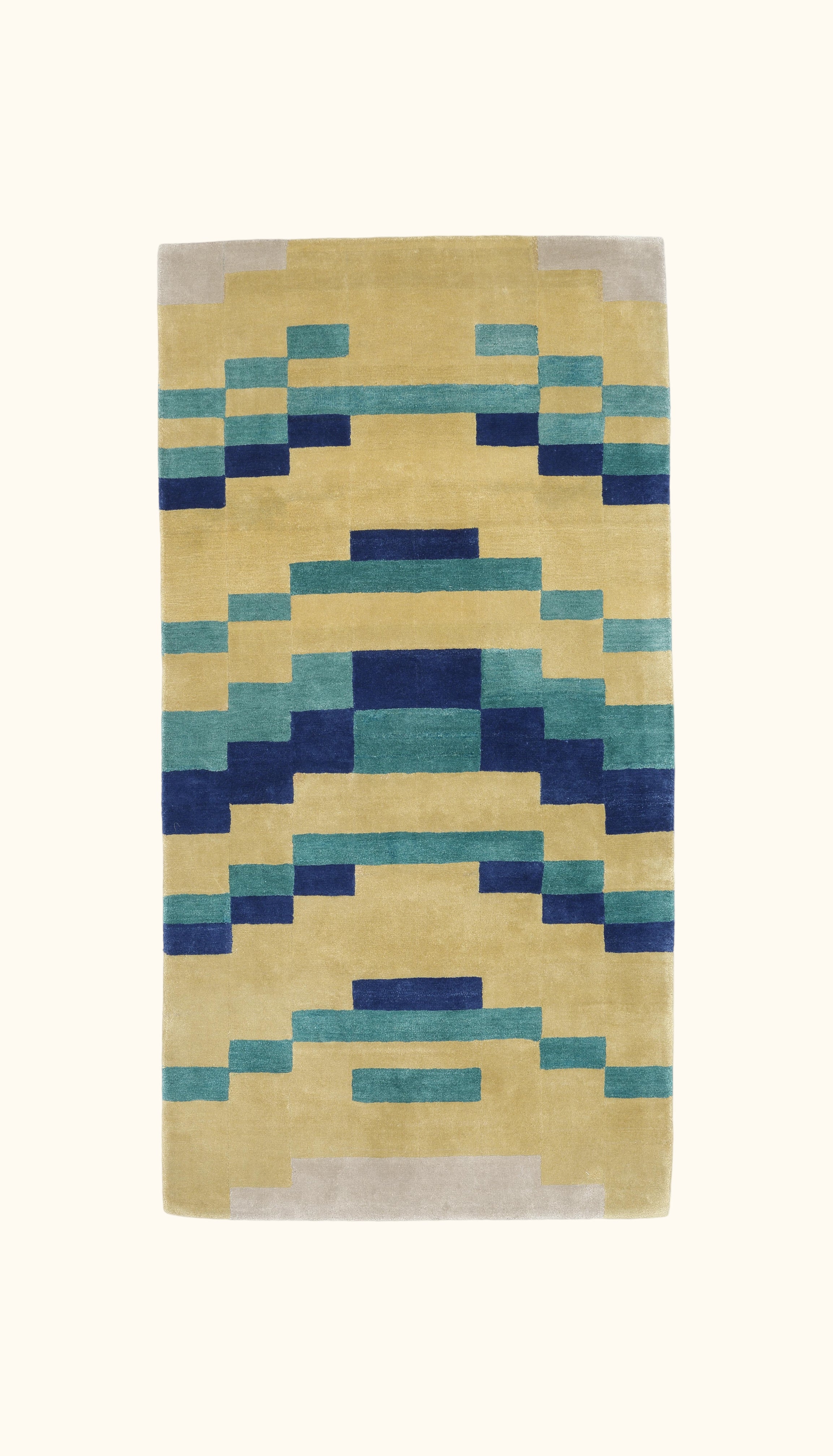 Anni Albers Bauhaus Teppich 'TEMPLE EMANU - EL' 170x90 cm - Wild Heart Free Soul
