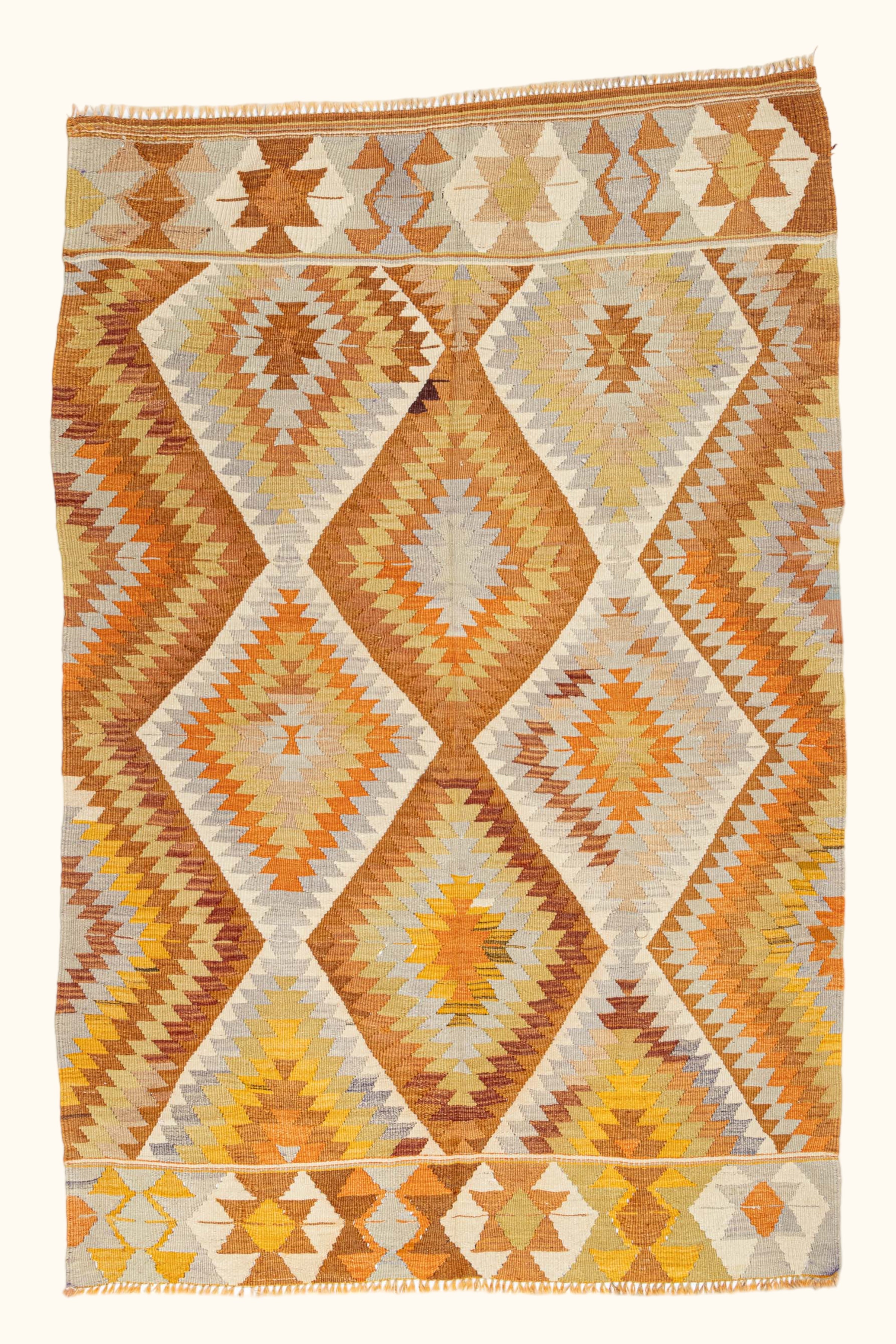 BARAK Vintage Kelim Teppich 230cm x 150cm - Wild Heart Free Soul
