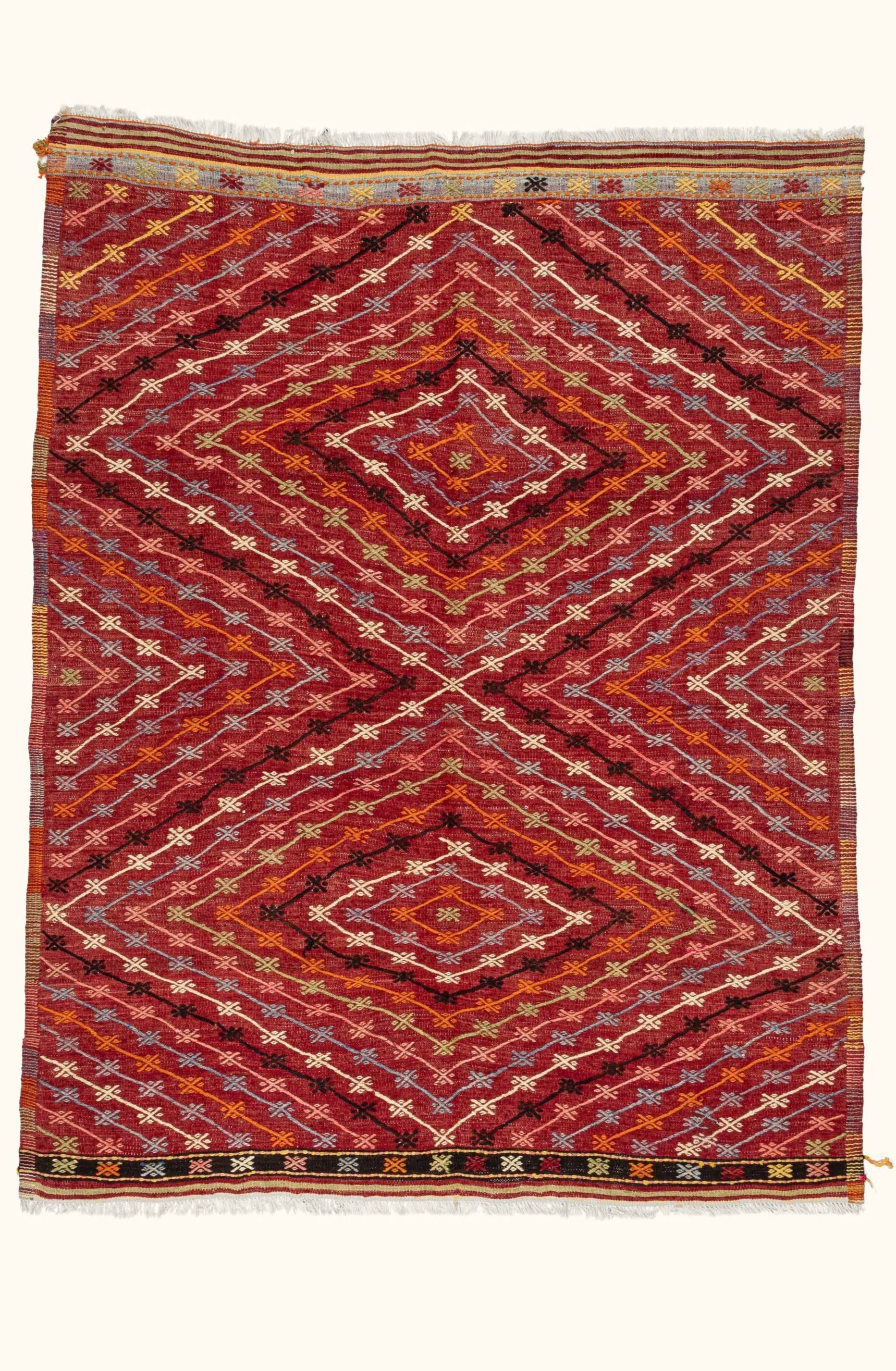 CAL Vintage Kelim 218x165cm - Wild Heart Free Soul