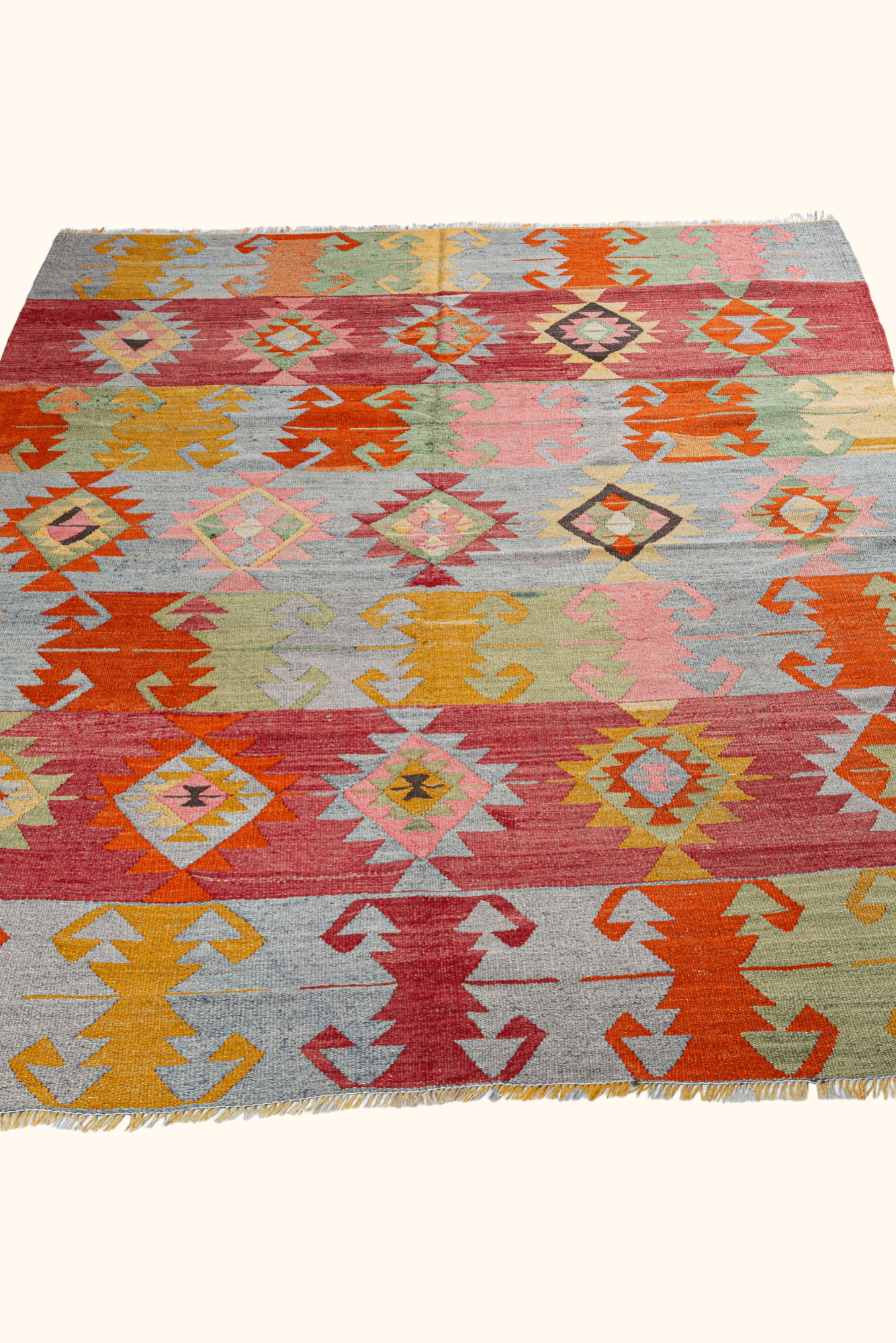 DENIZLI Vintage Kelim 235x170cm - Wild Heart Free Soul