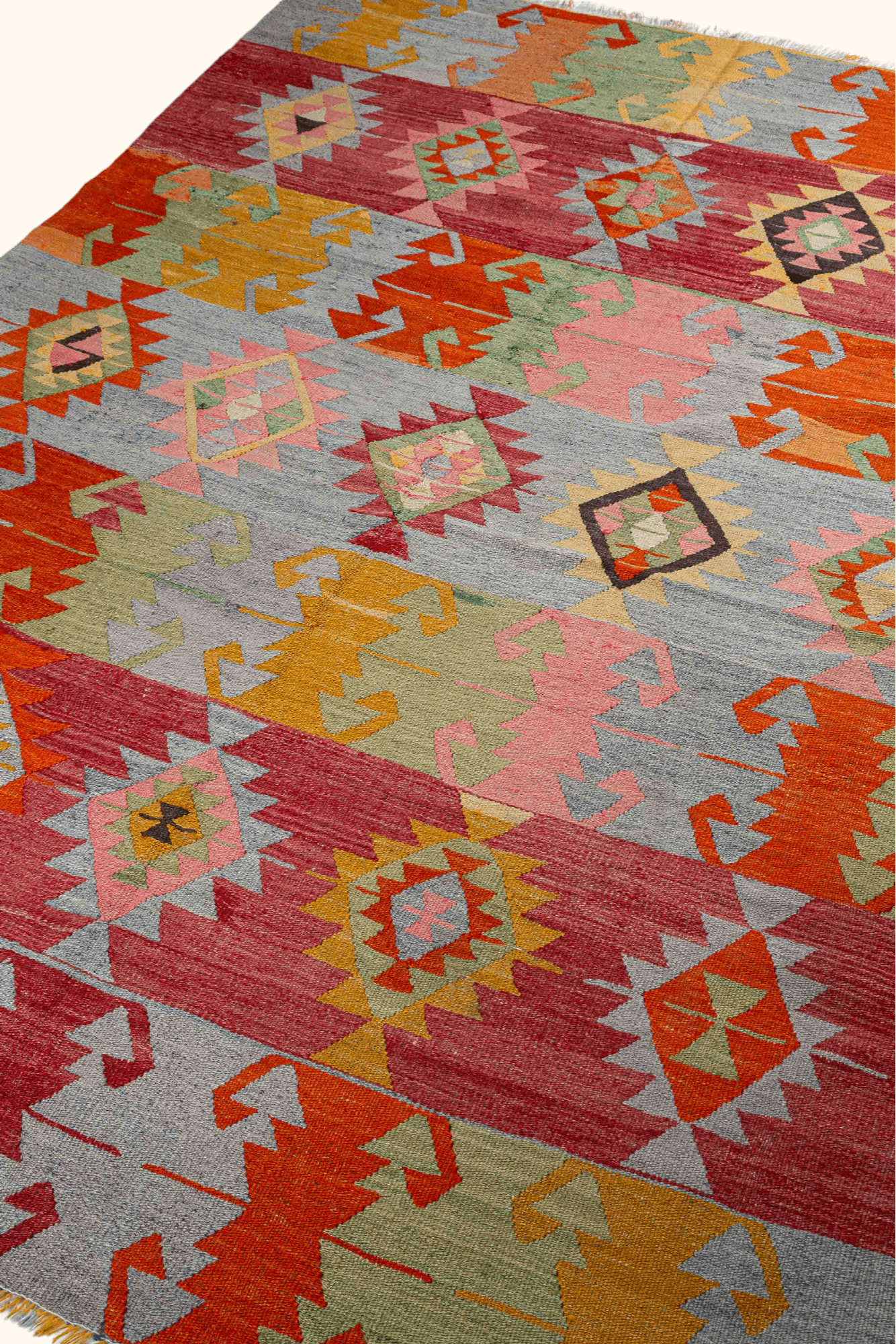 DENIZLI Vintage Kelim 235x170cm - Wild Heart Free Soul