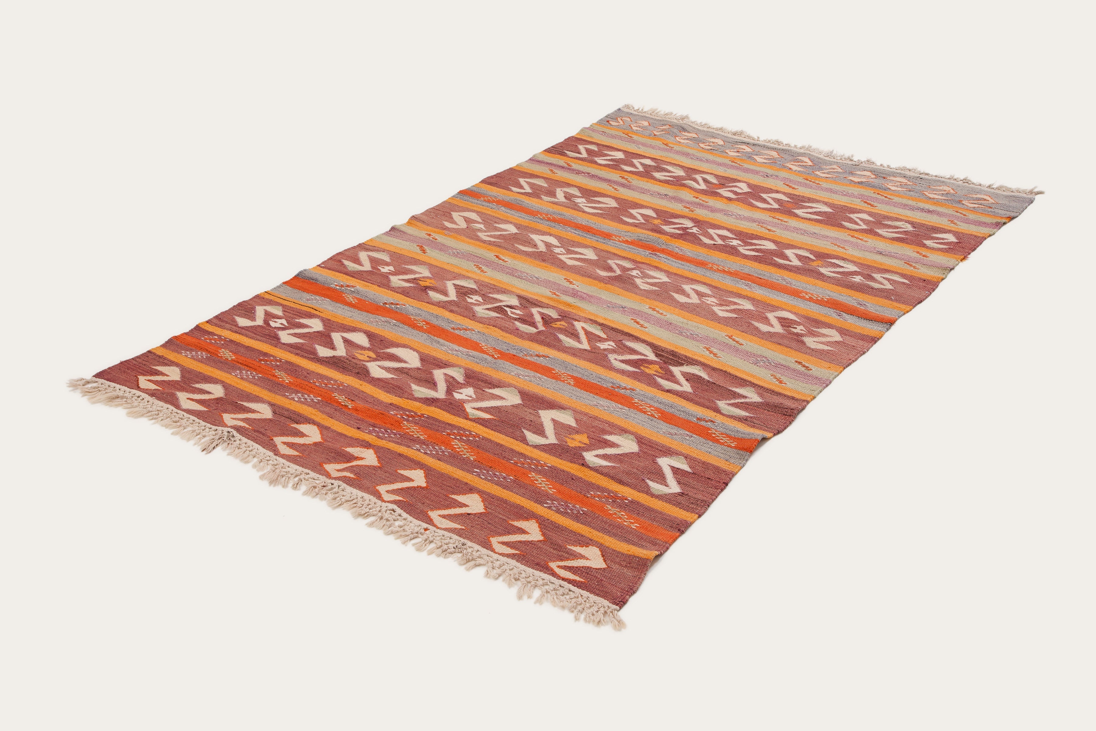 DENIZLI Vintage Kilim 224x159cm - Wild Heart Free Soul