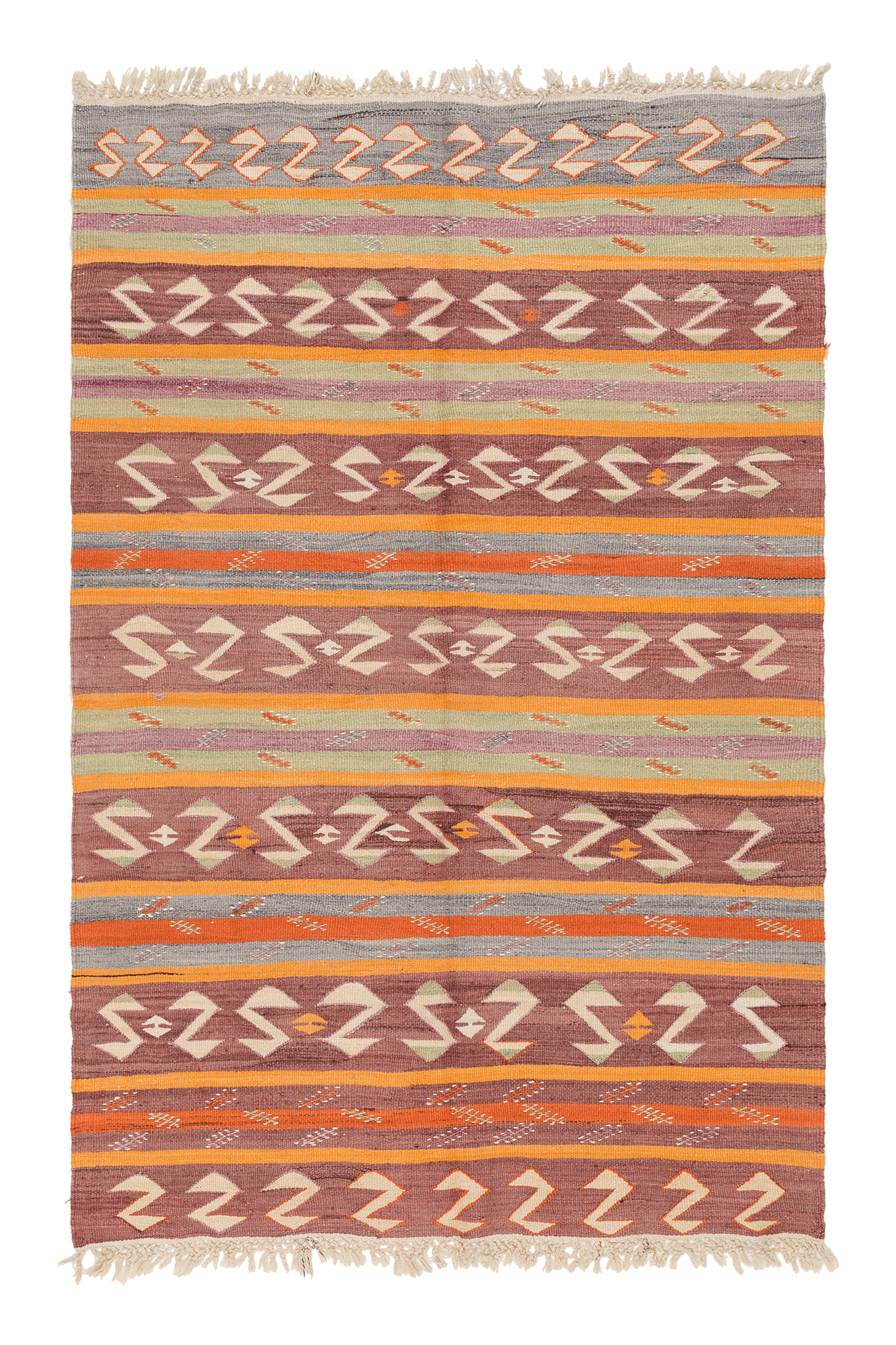 DENIZLI Vintage Kilim 224x159cm - Wild Heart Free Soul
