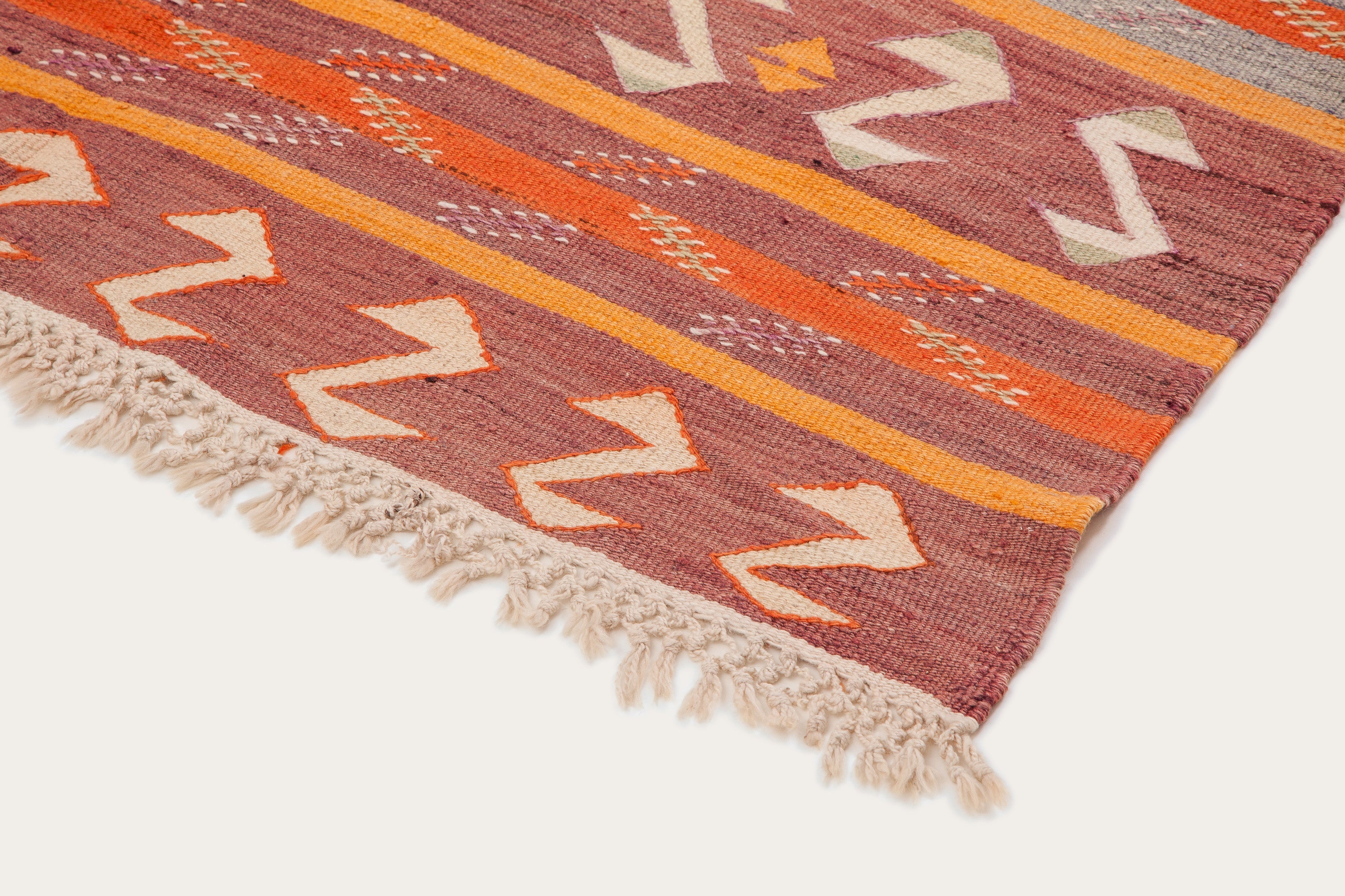 DENIZLI Vintage Kilim 224x159cm - Wild Heart Free Soul