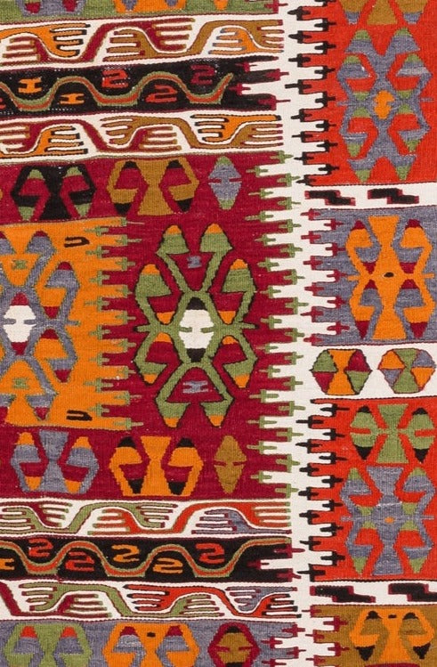 Vintage Kilim 1960s, Cal/Anatolia 260 x 82 cm