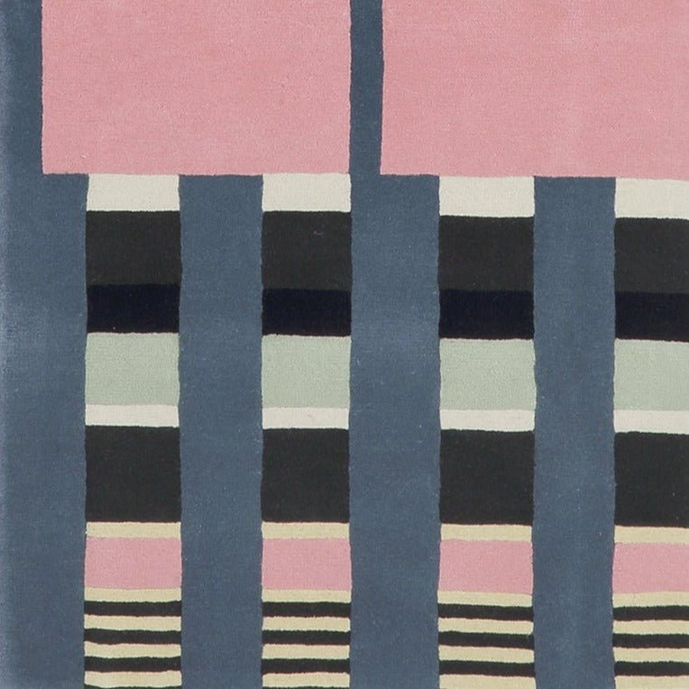 Gunta Stölzl Bauhaus Teppich Läufer 'PLATE 180' 303x77 cm - Wild Heart Free Soul
