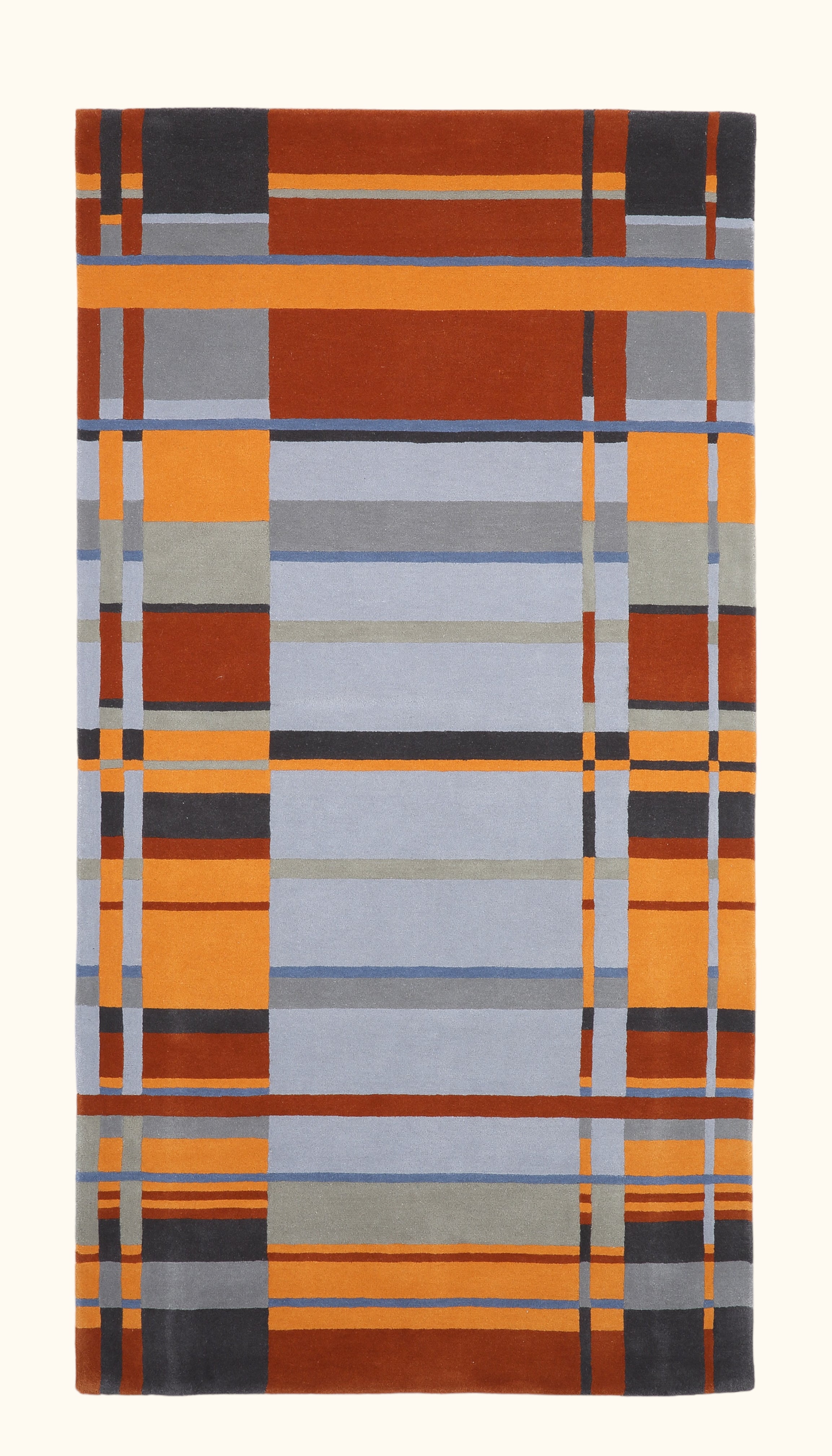 Gunta Stölzl Bauhaus Teppich 'PLATE 184' 235x125cm - Wild Heart Free Soul