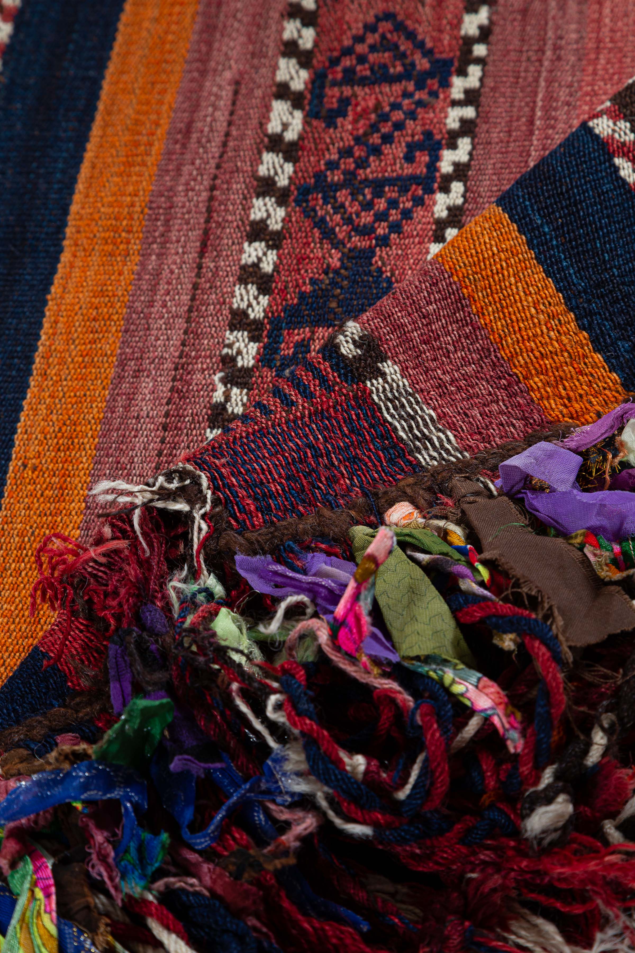 HAKKARI Vintage Kelim Teppich 246cm x 210cm - Wild Heart Free Soul
