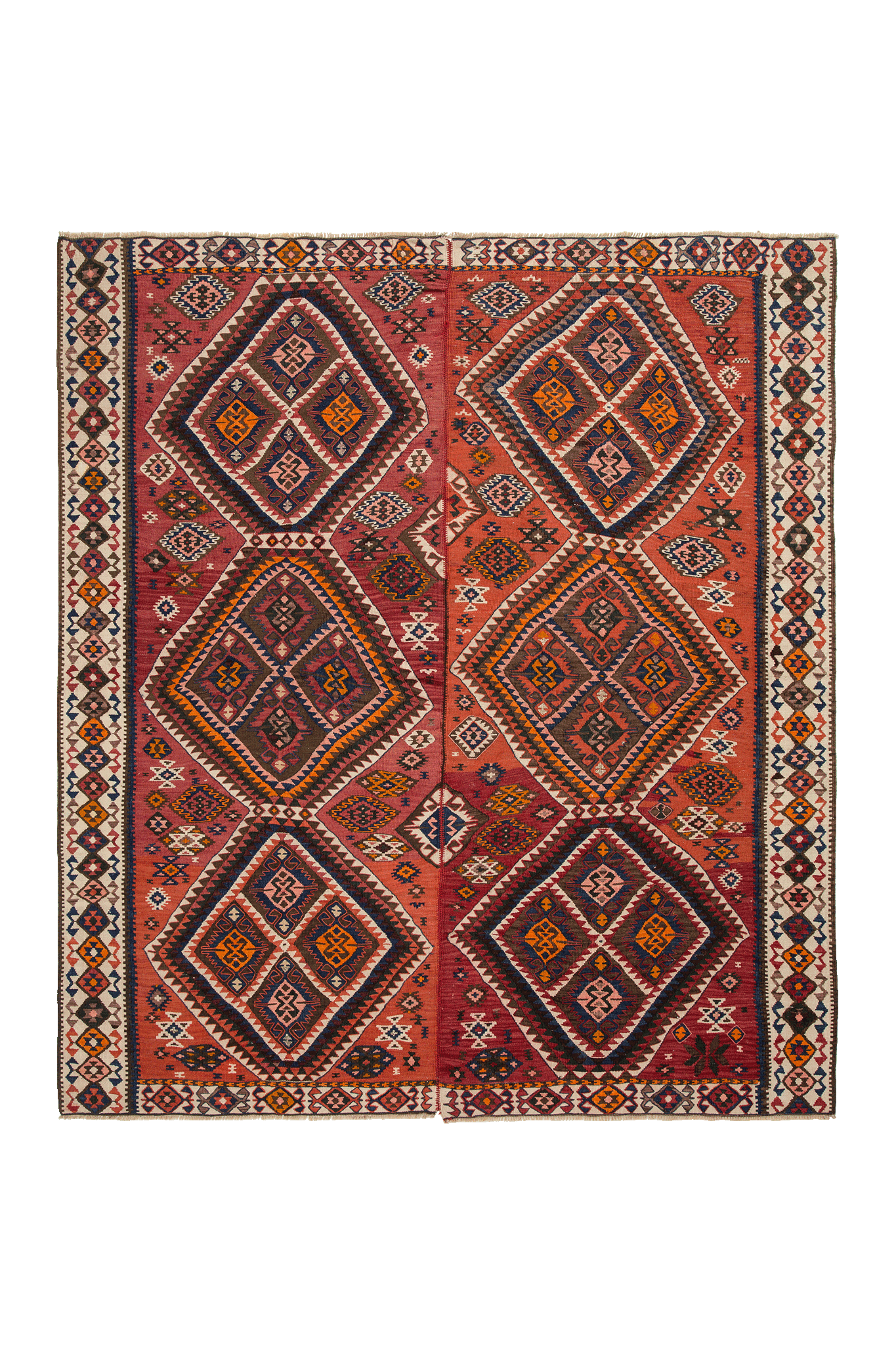 HAKKARI Vintage Kilim 222x204cm - Wild Heart Free Soul