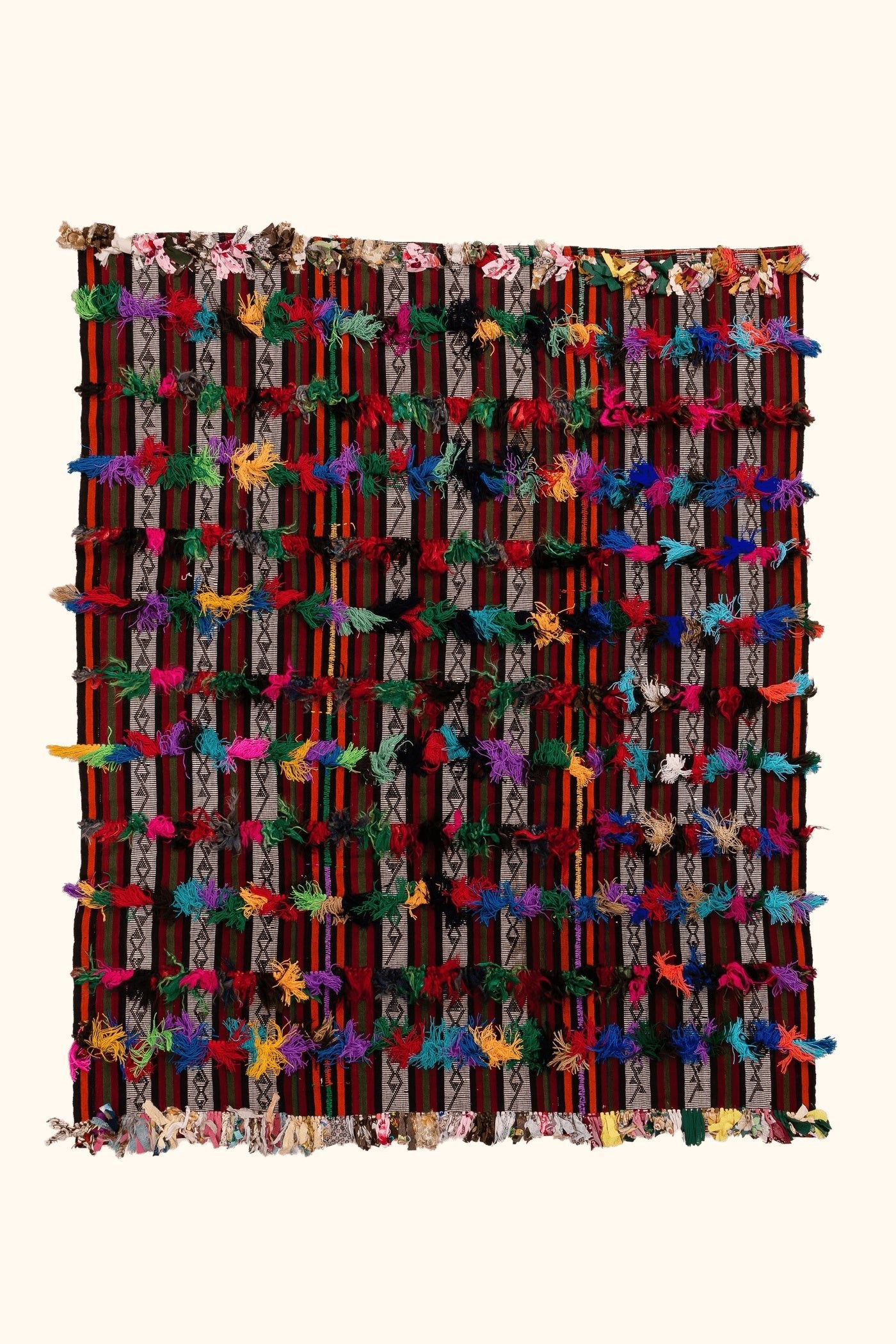 HAKKARI Vintage Kilim 226x183cm - Wild Heart Free Soul