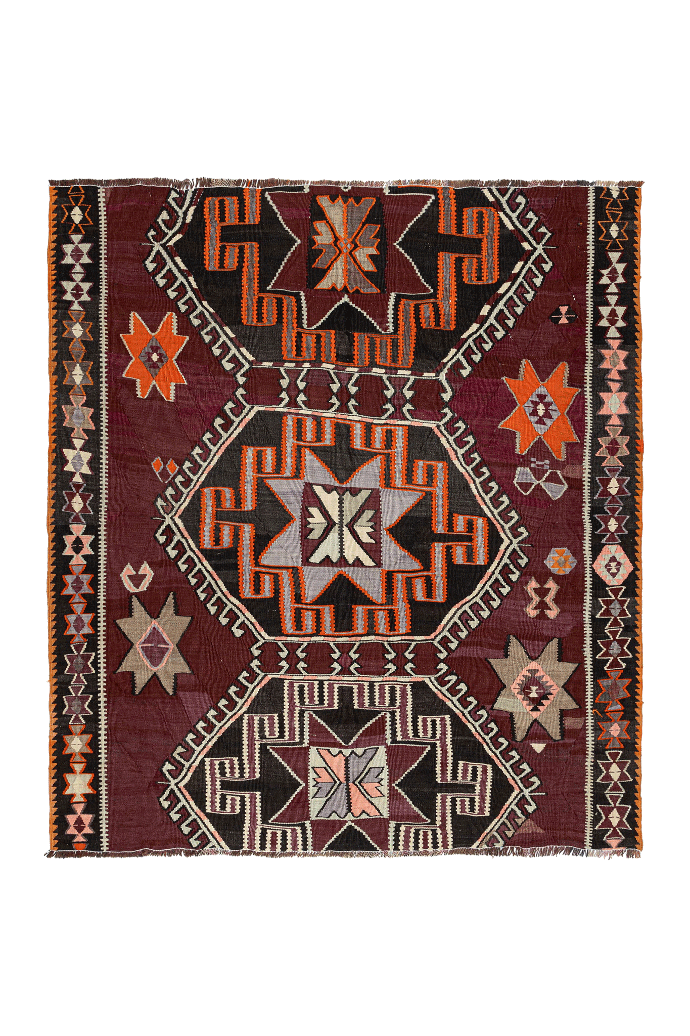 KARS Vintage Kelim 203x175cm - Wild Heart Free Soul