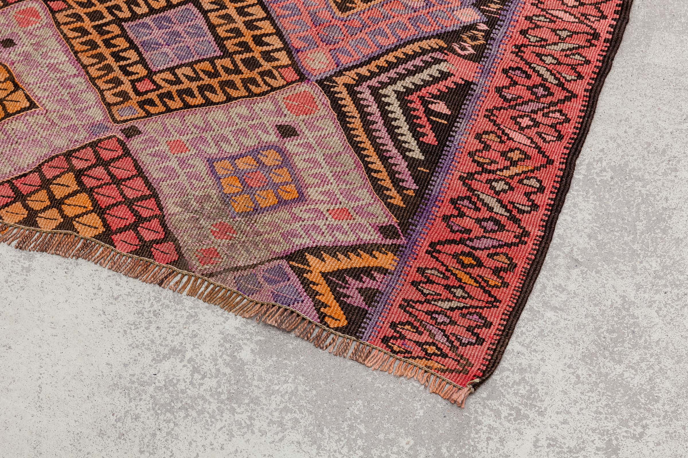 KARS VINTAGE KILIM 440x150cm - Wild Heart Free Soul