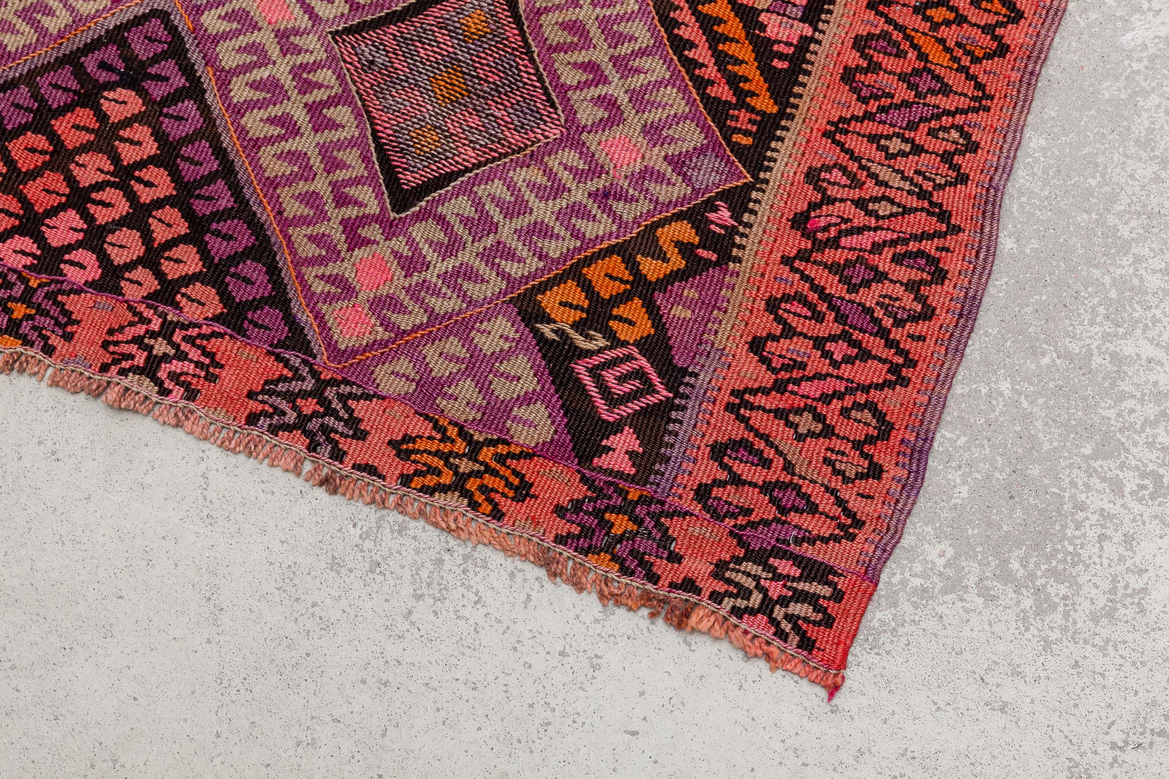 KARS Vintage Kilim 480x157cm - Wild Heart Free Soul