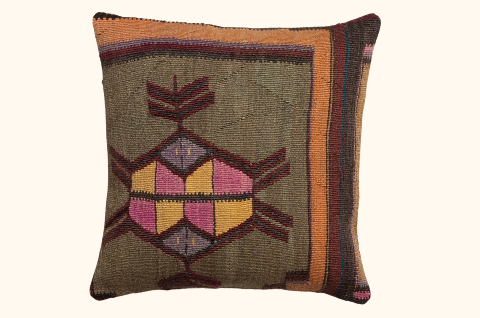 Kelim Kissen Bilge 50x50cm - Wild Heart Free Soul