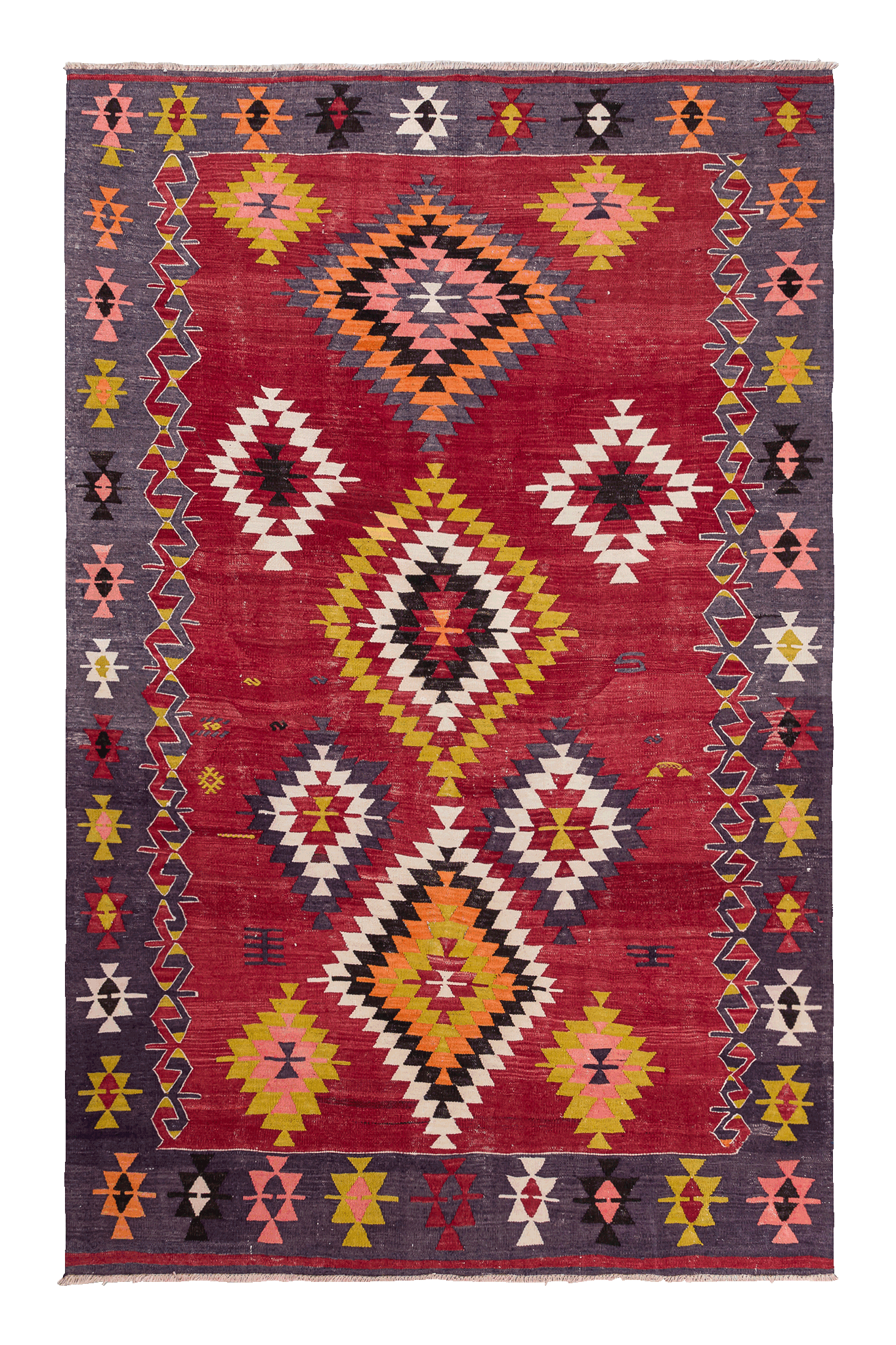 KOPRUBASI Vintage Kilim 246x158cm - Wild Heart Free Soul