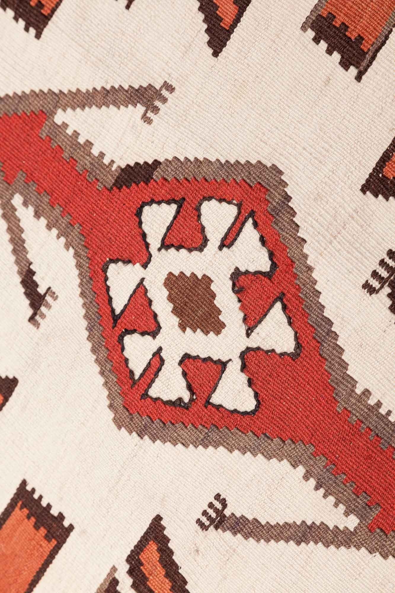 KUBA Vintage Kilim 252x168cm - Wild Heart Free Soul