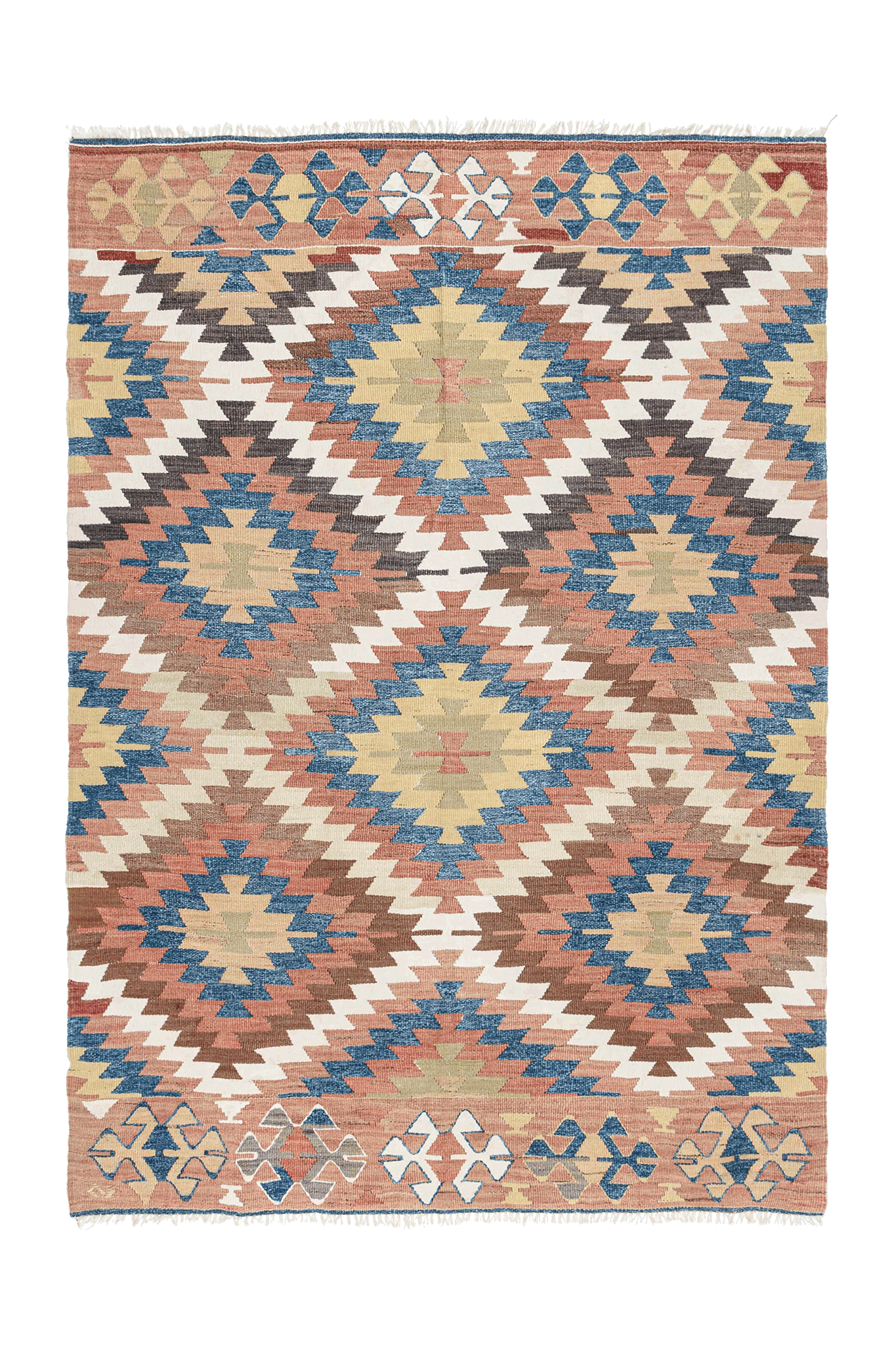 KÜTAHYA Vintage Kelim 204x140cm - Wild Heart Free Soul