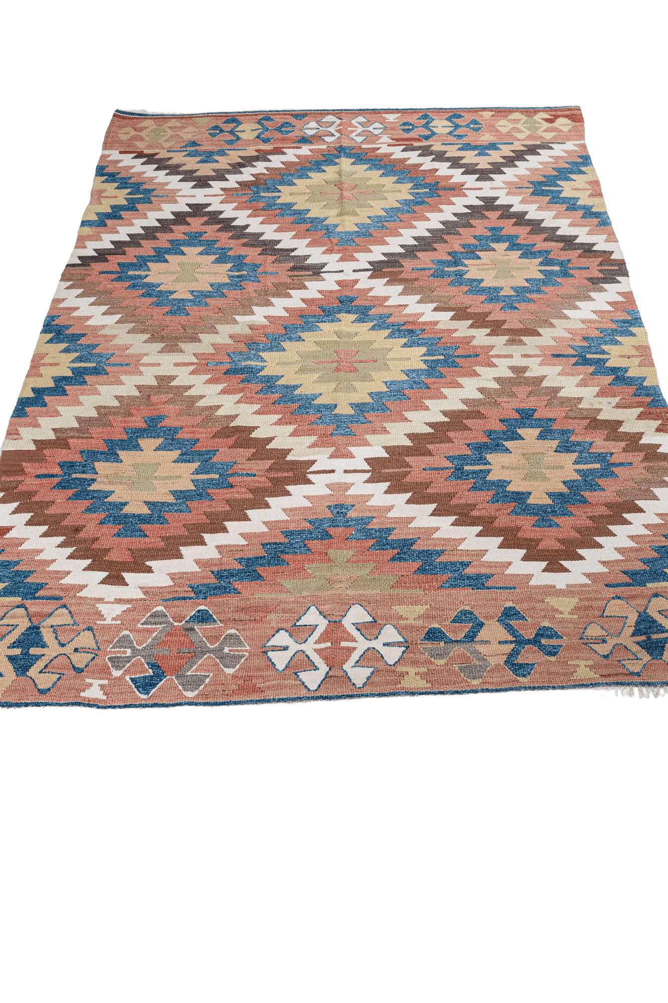 KÜTAHYA Vintage Kelim 204x140cm - Wild Heart Free Soul