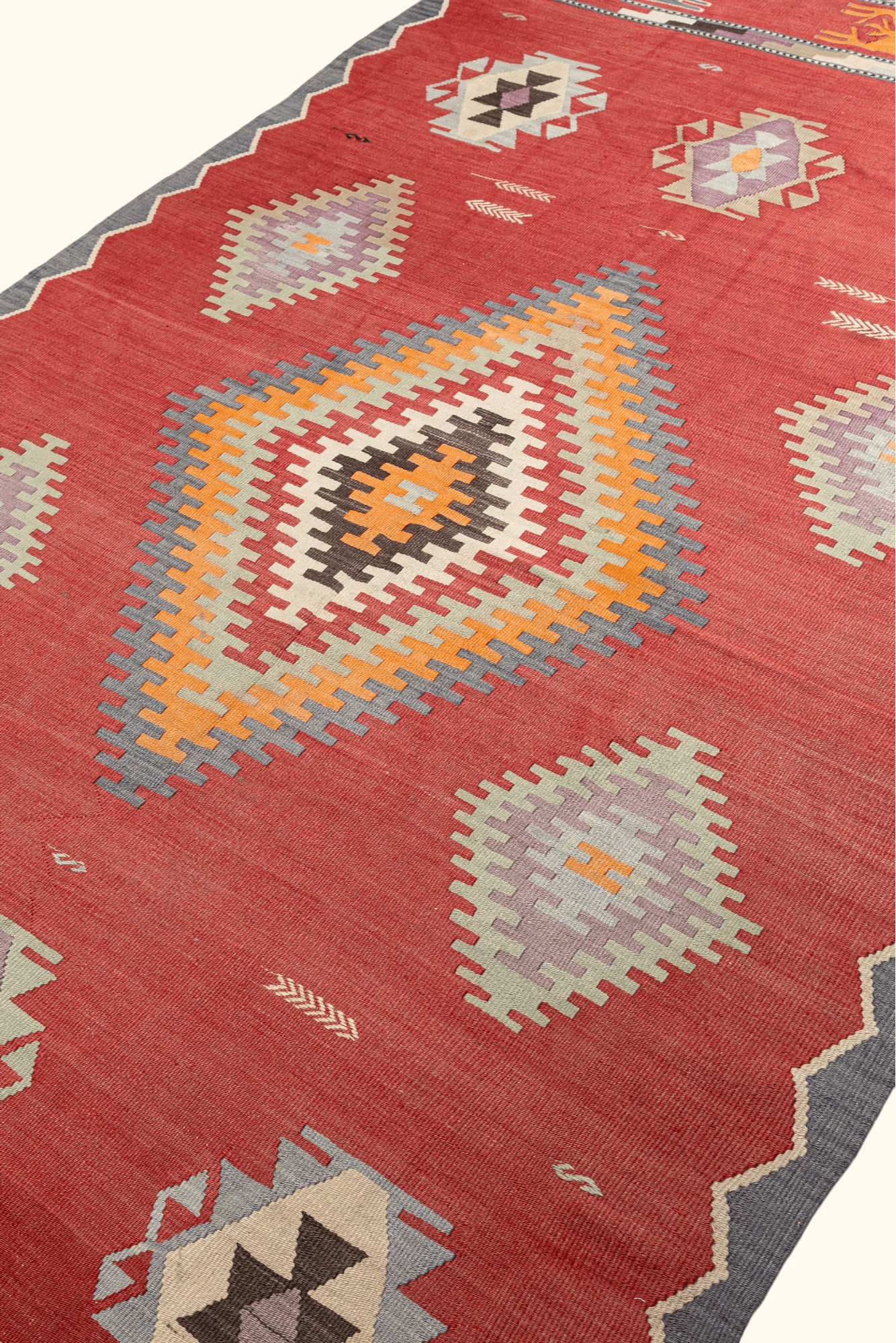 KÜTAHYA Vintage Kelim 343x182cm - Wild Heart Free Soul