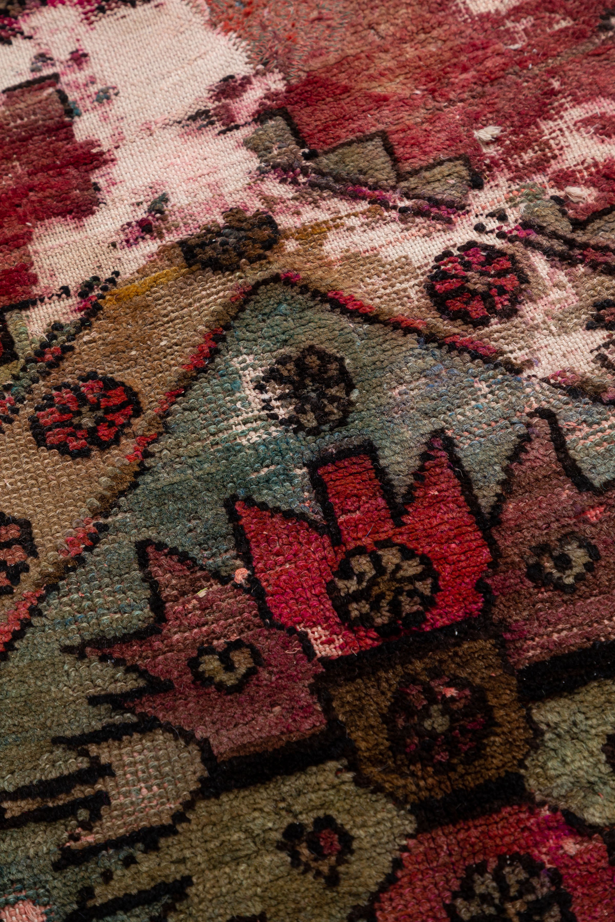 RUSSIA Vintage Kelim 302x142cm - Wild Heart Free Soul