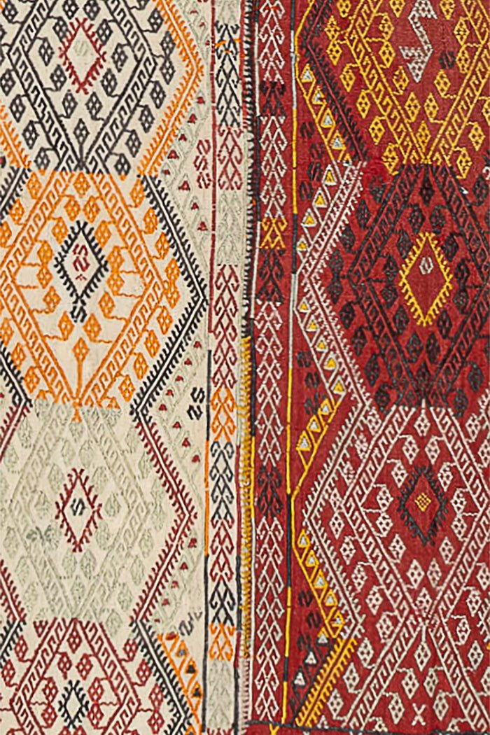 SIVAS Vintage Cicim Kelim 346x110cm - Wild Heart Free Soul