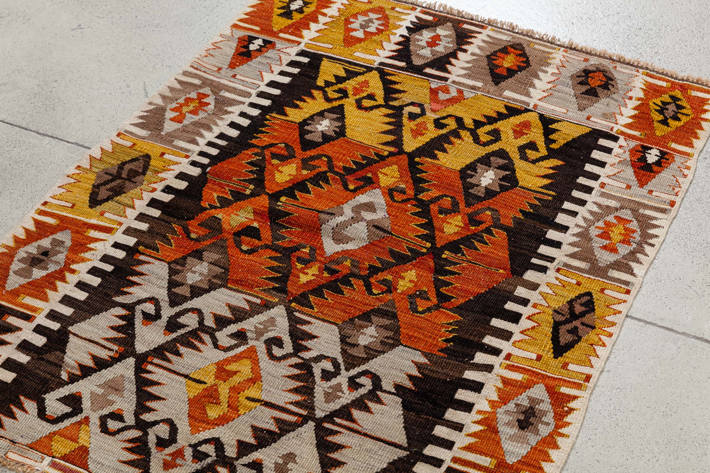 SIVRIHISAR Vintage Kilim 125x93cm - Wild Heart Free Soul